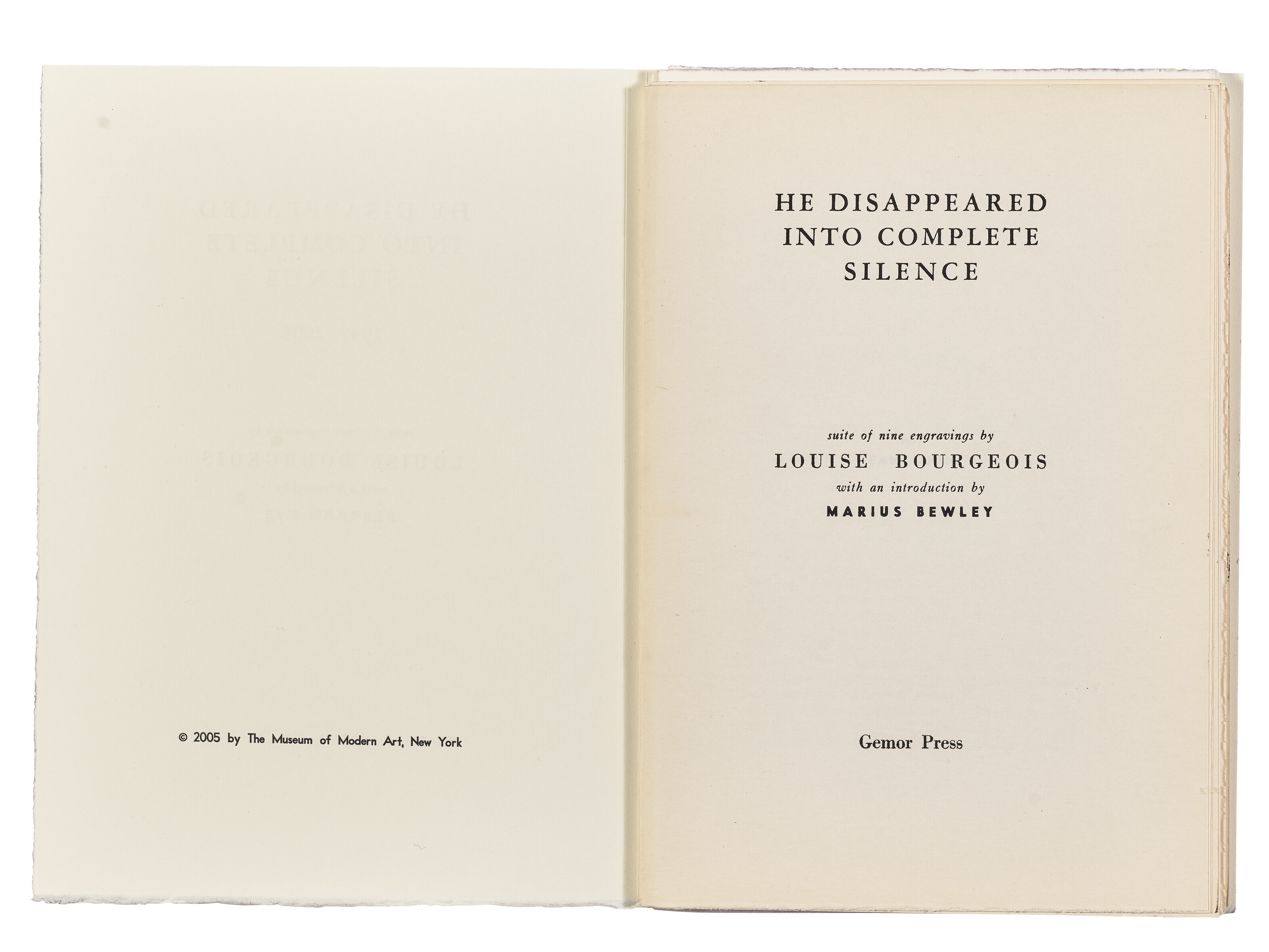 Louise Bourgeois — Он исчез в Полной Тишине, изображение 17