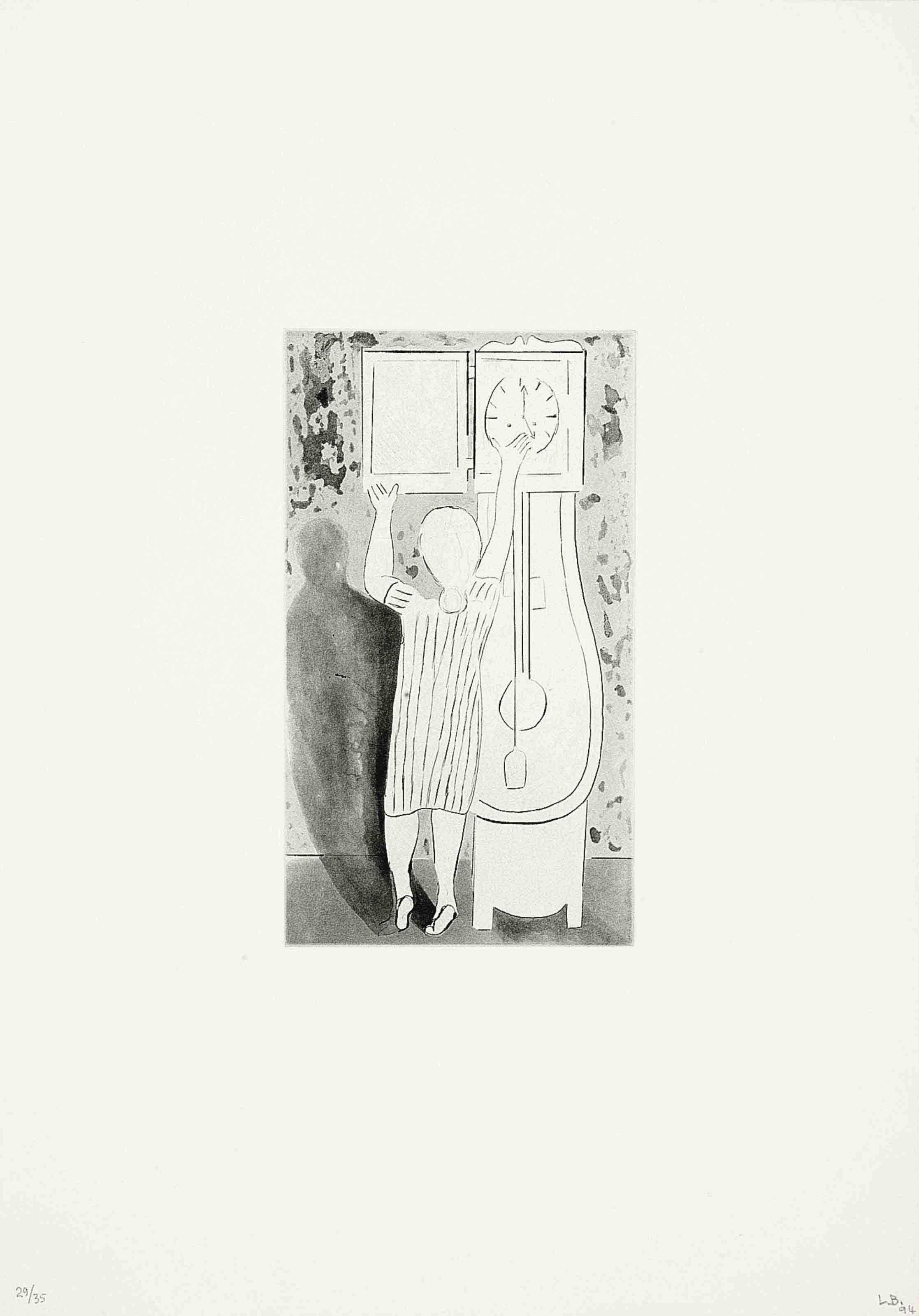 Louise Bourgeois — "Женщина и часы" из автобиографической серии