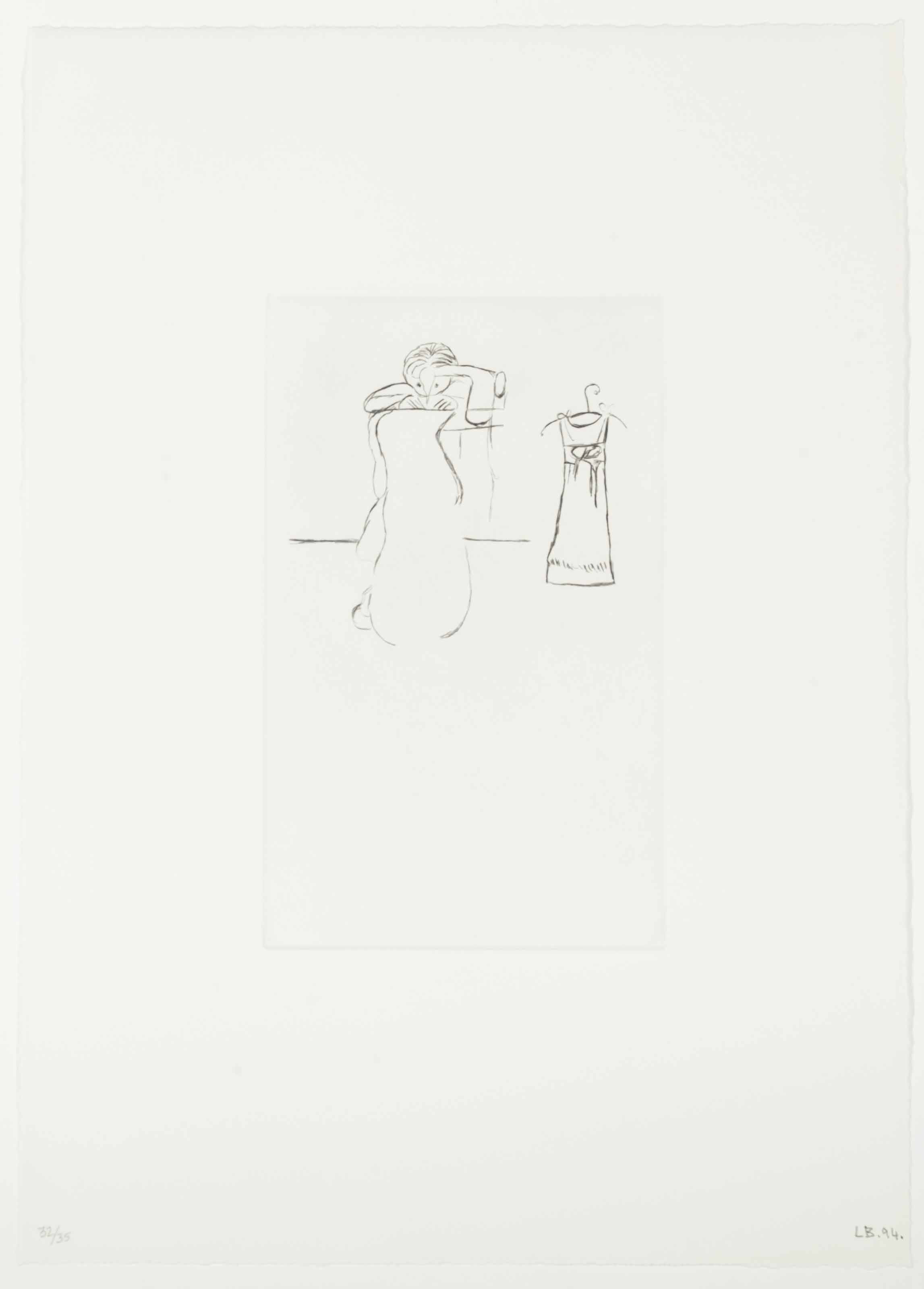 Louise Bourgeois — Шитье, из автобиографической серии