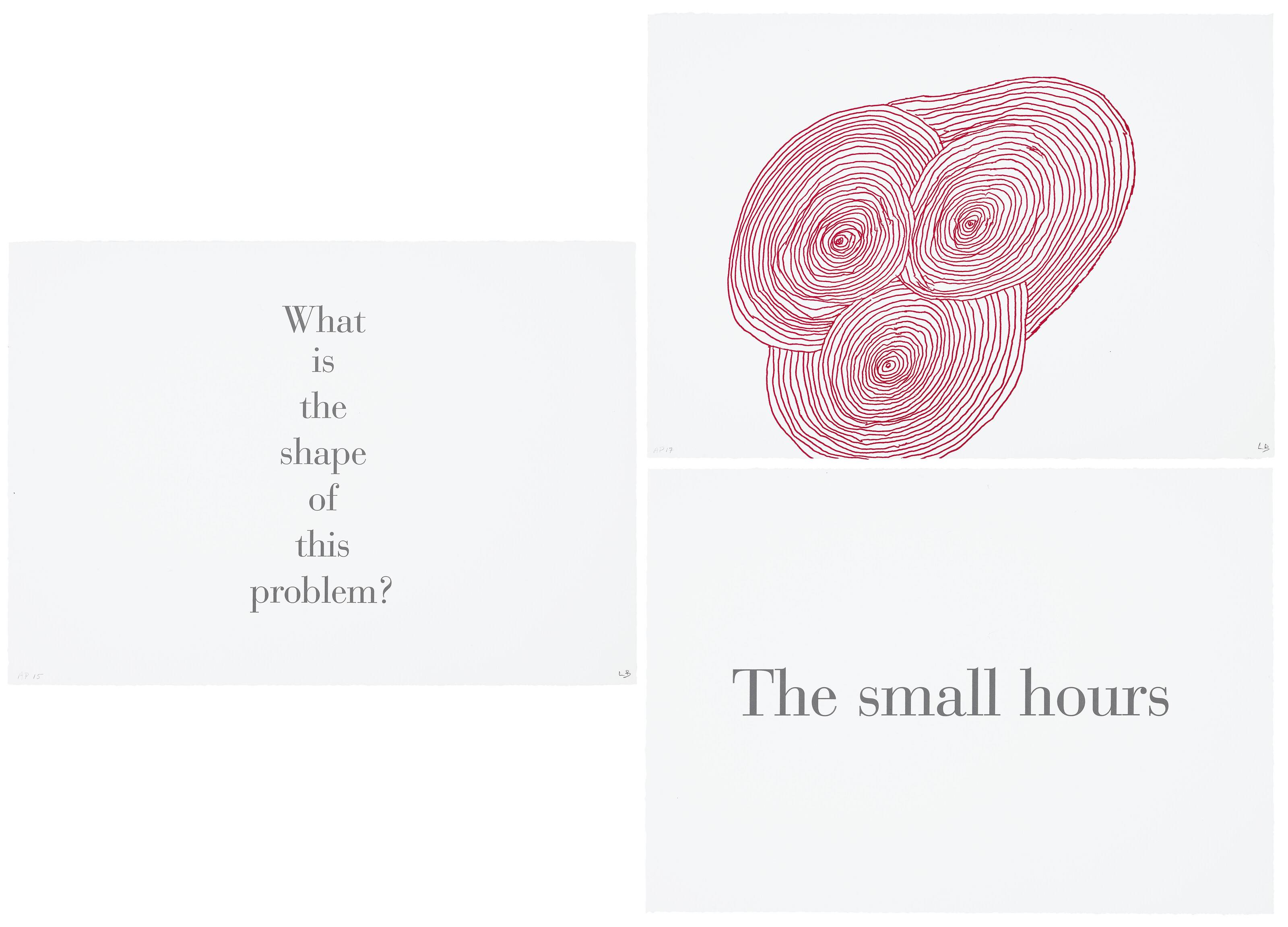 Louise Bourgeois — Маленькие часы, № 2 из 9, из чего состоит эта проблема?