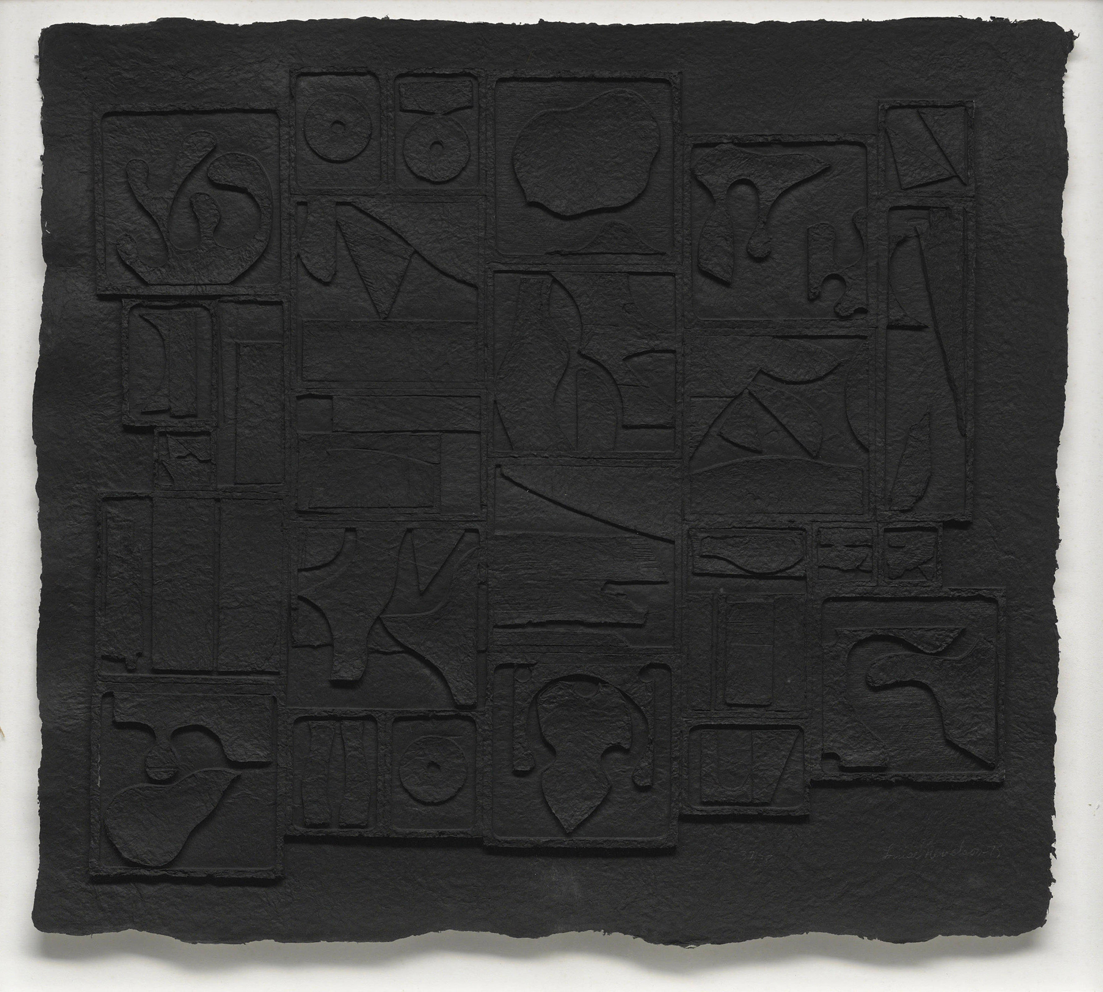 Louise Nevelson — Ночной пейзаж