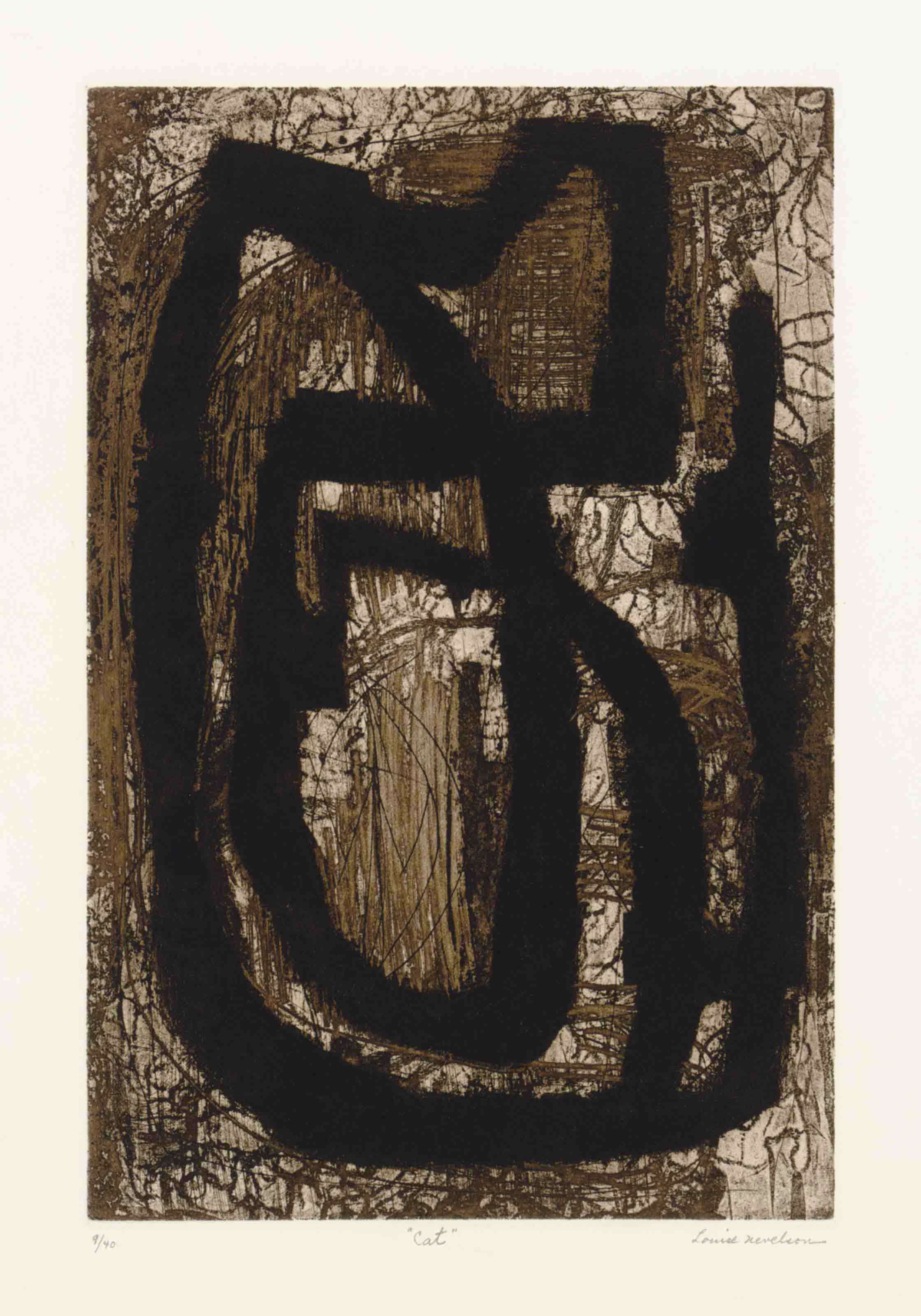 Louise Nevelson — Кошка