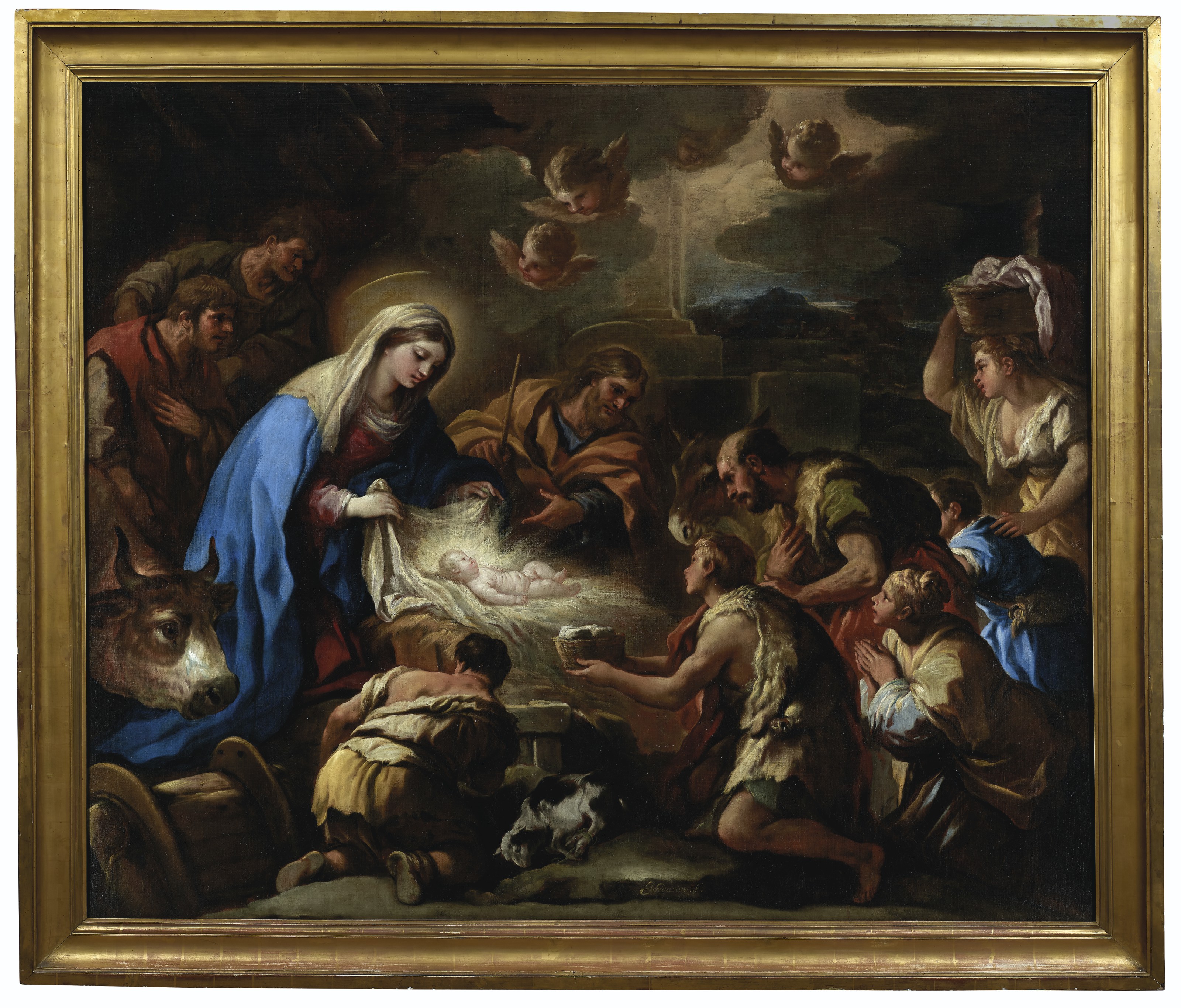 Luca Giordano — Поклонение пастухов, изображение 2