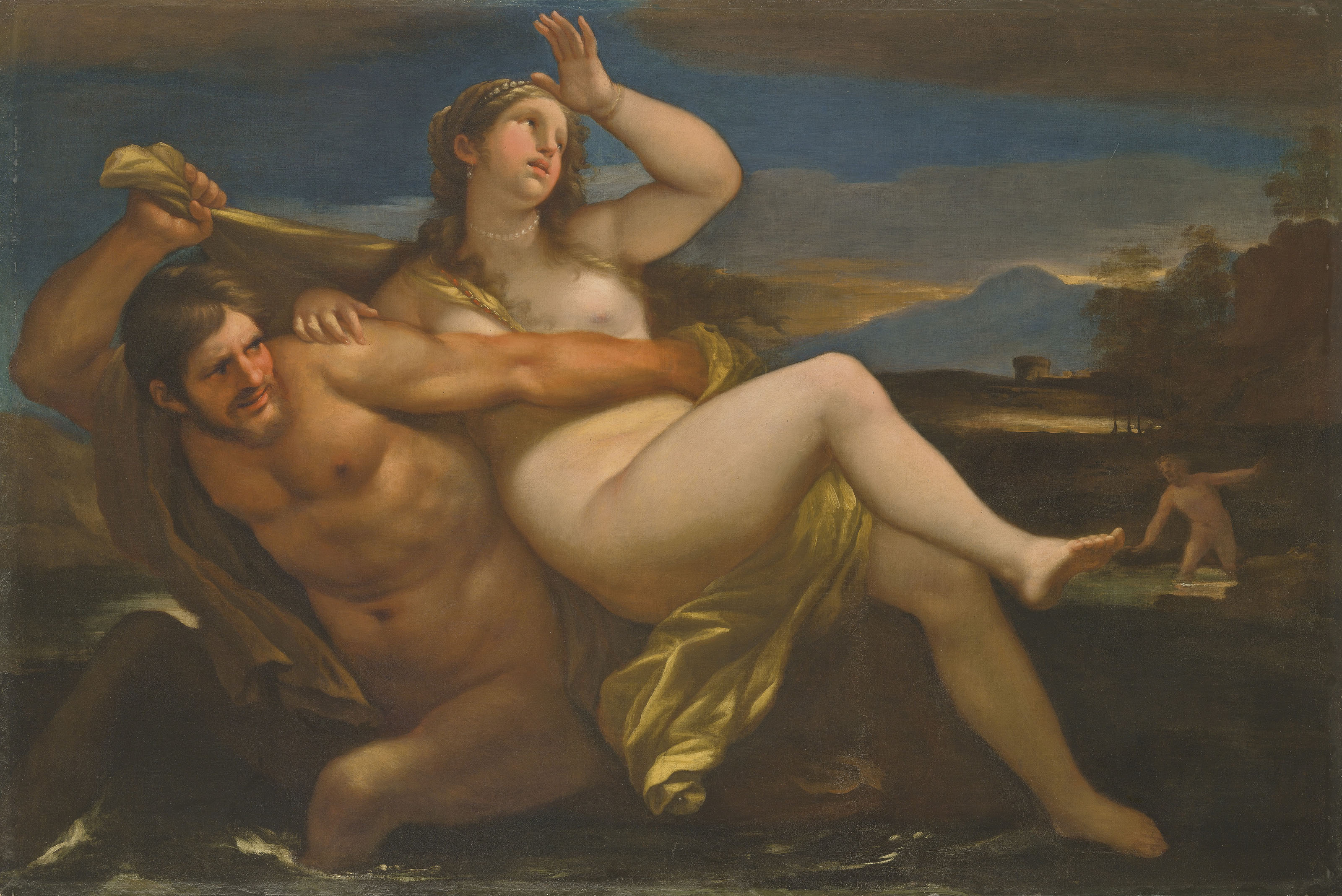 Luca Giordano — Изнасилование Деяниры и изнасилование Персефоны, изображение 2