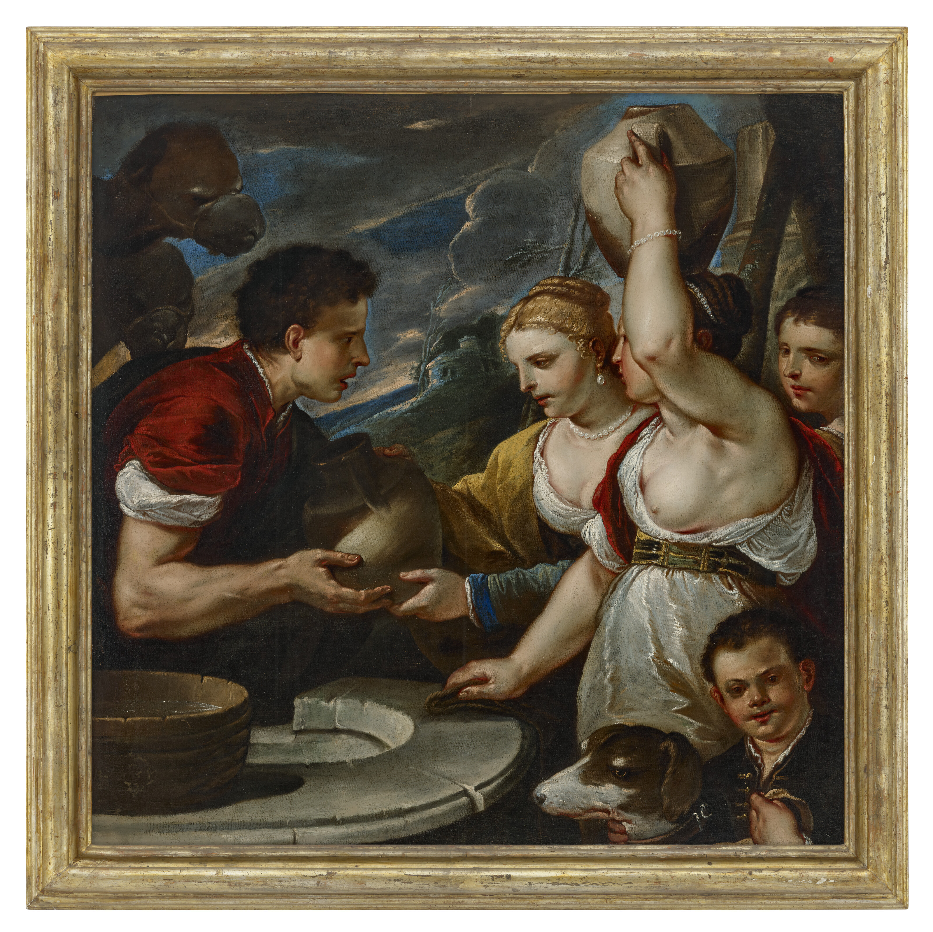 Luca Giordano — Ребекка у колодца, изображение 2