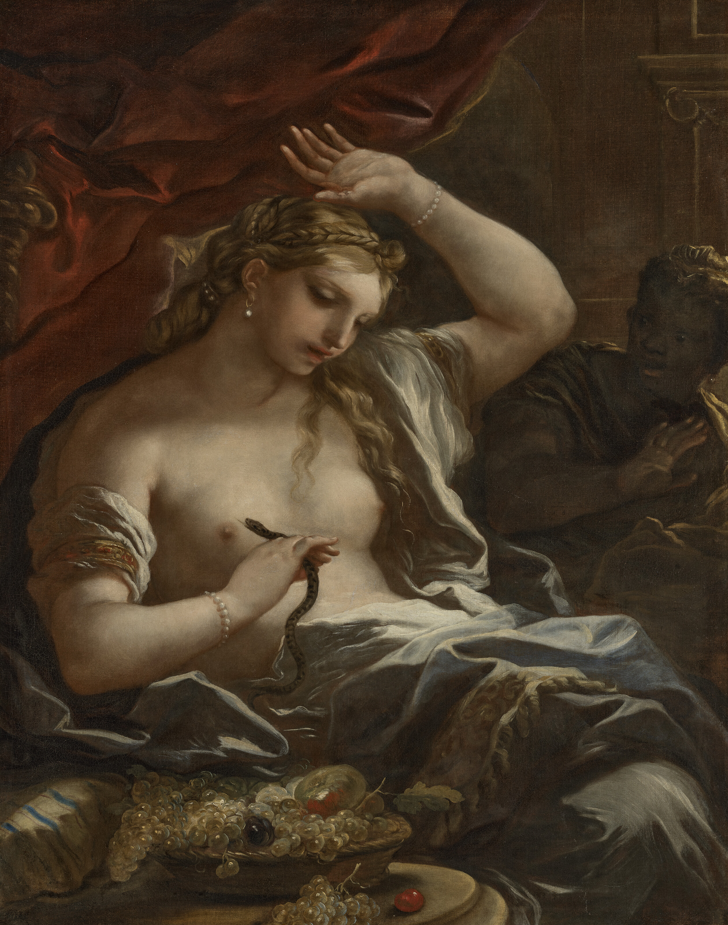 Luca Giordano — Смерть Клеопатры, изображение 2