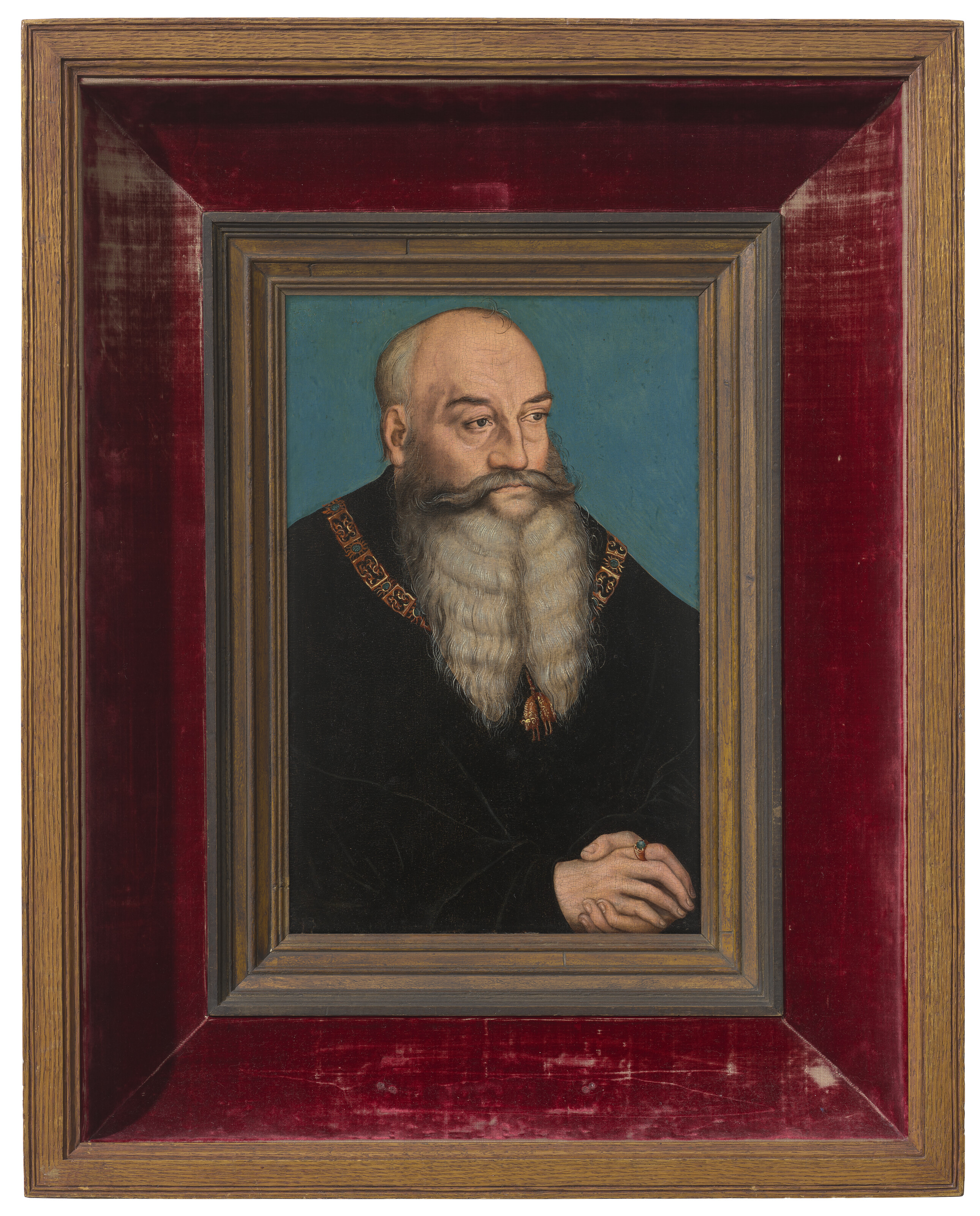 Lucas Cranach the Elder — Портрет Георга Бородатого, герцога Саксонского (1471-1539), изображение 2