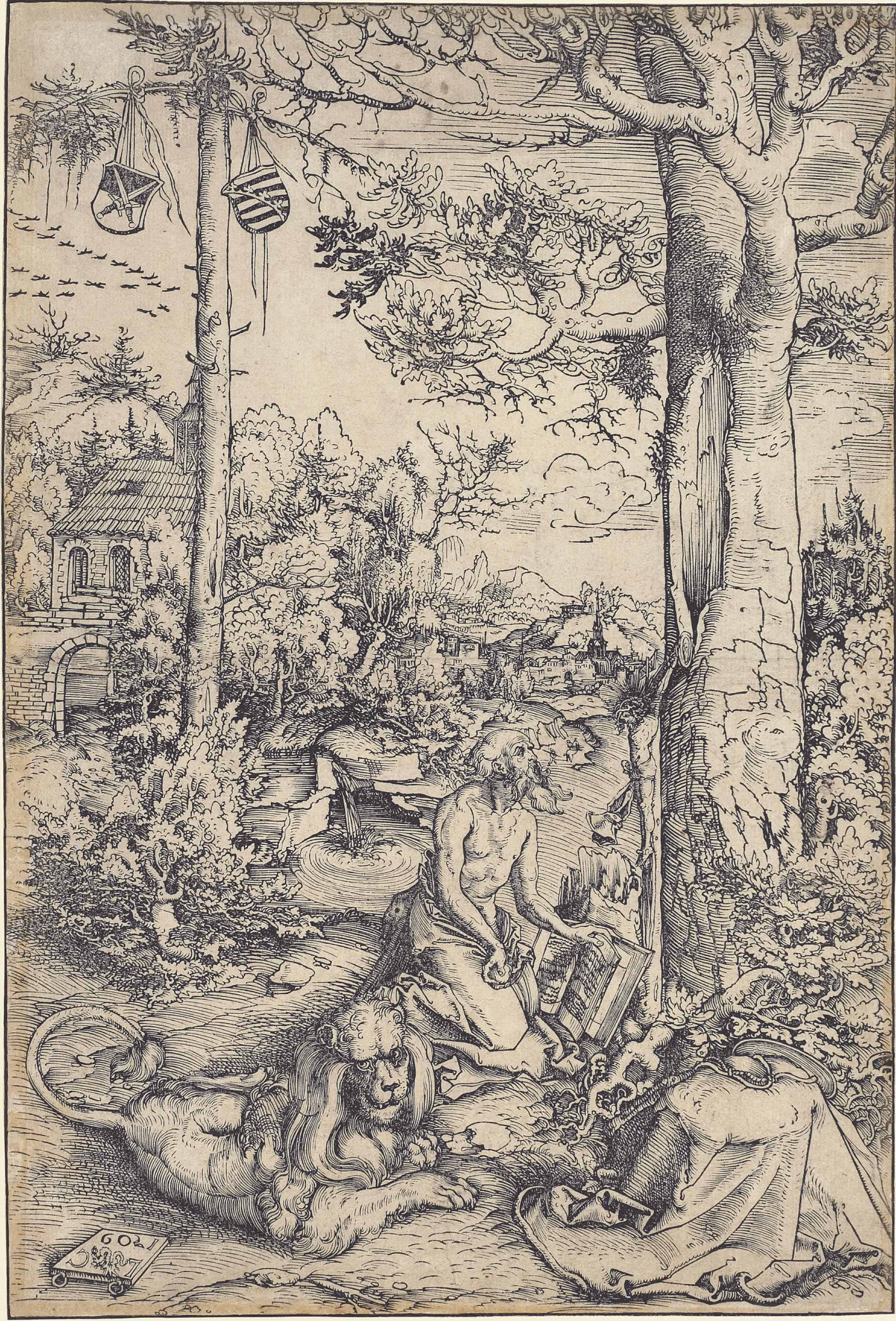 Lucas Cranach the Elder — Покаяние святого Иеронима (Барч, Холстейн, 84)