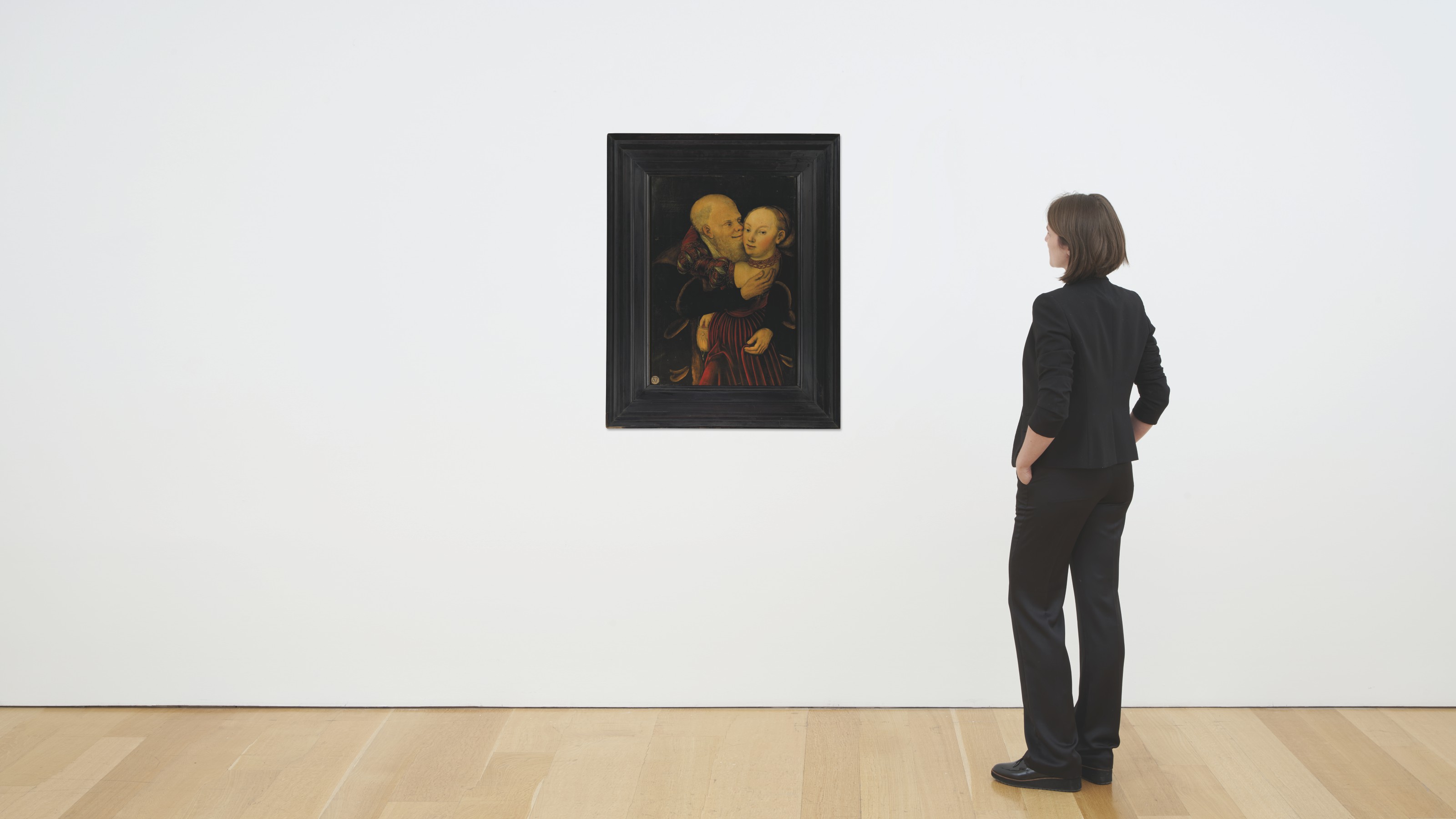 Lucas Cranach The Younger — Неподходящие любовники, изображение 4