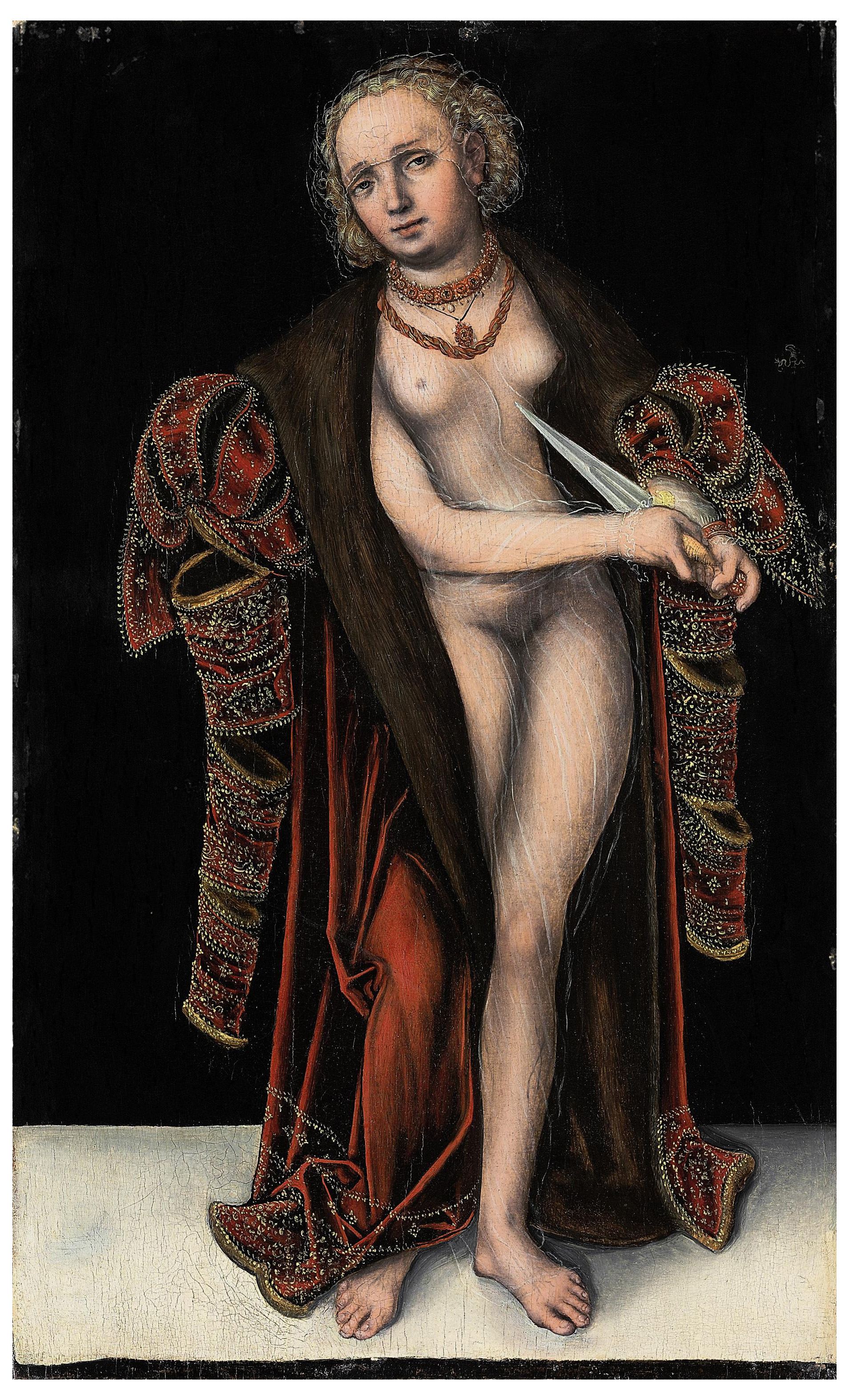 Lucas Cranach The Younger — Лукреция