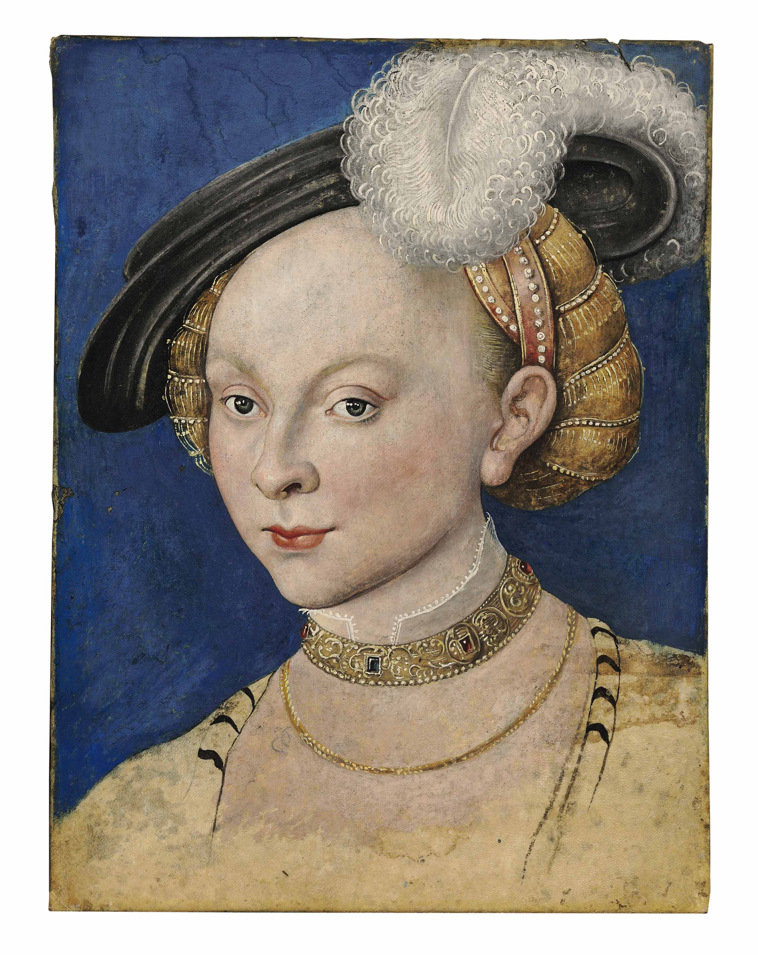 Lucas Cranach The Younger — Портрет дамы