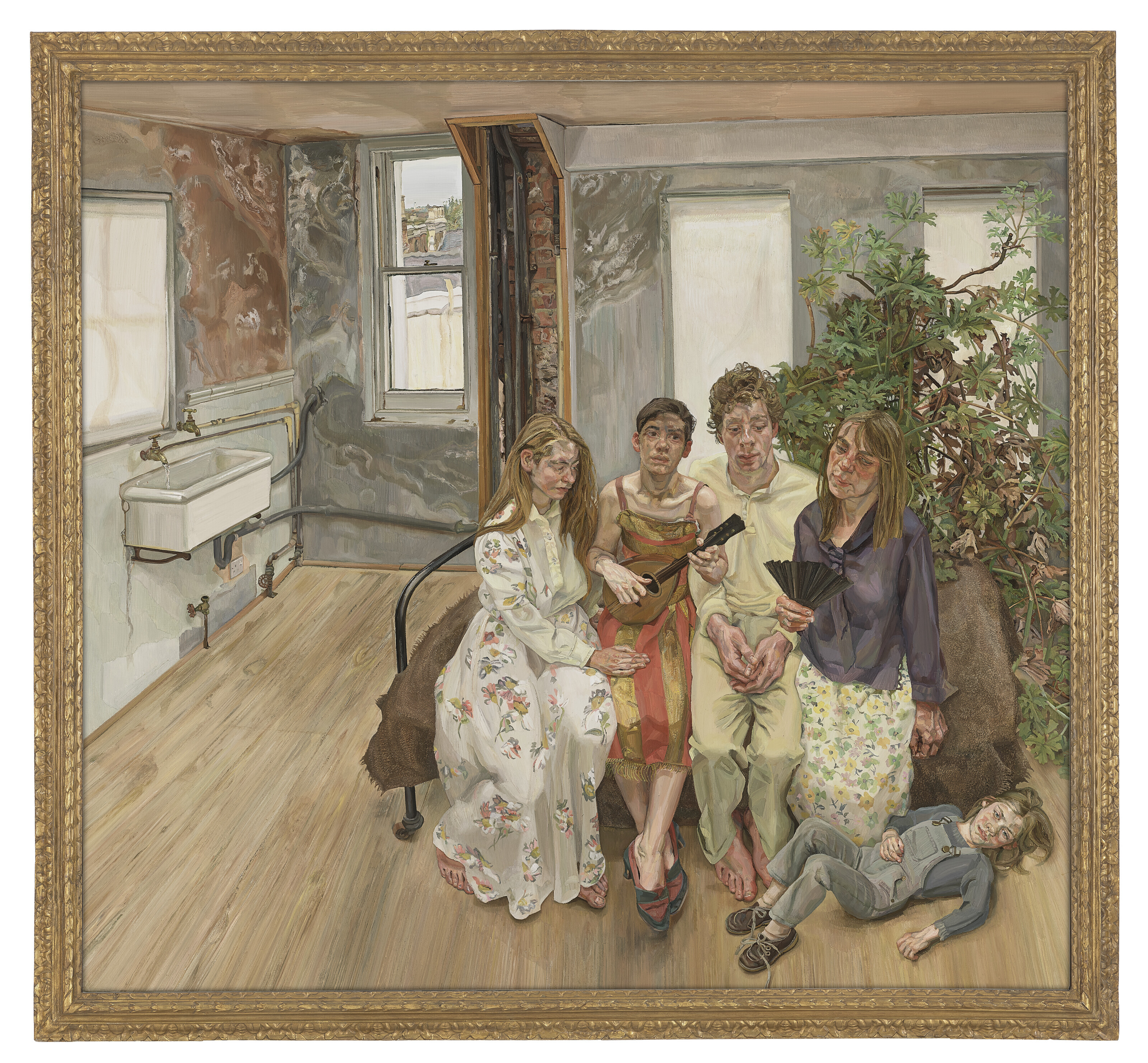 Lucian Freud — Большой интерьер, W11 (в стиле Ватто), изображение 2
