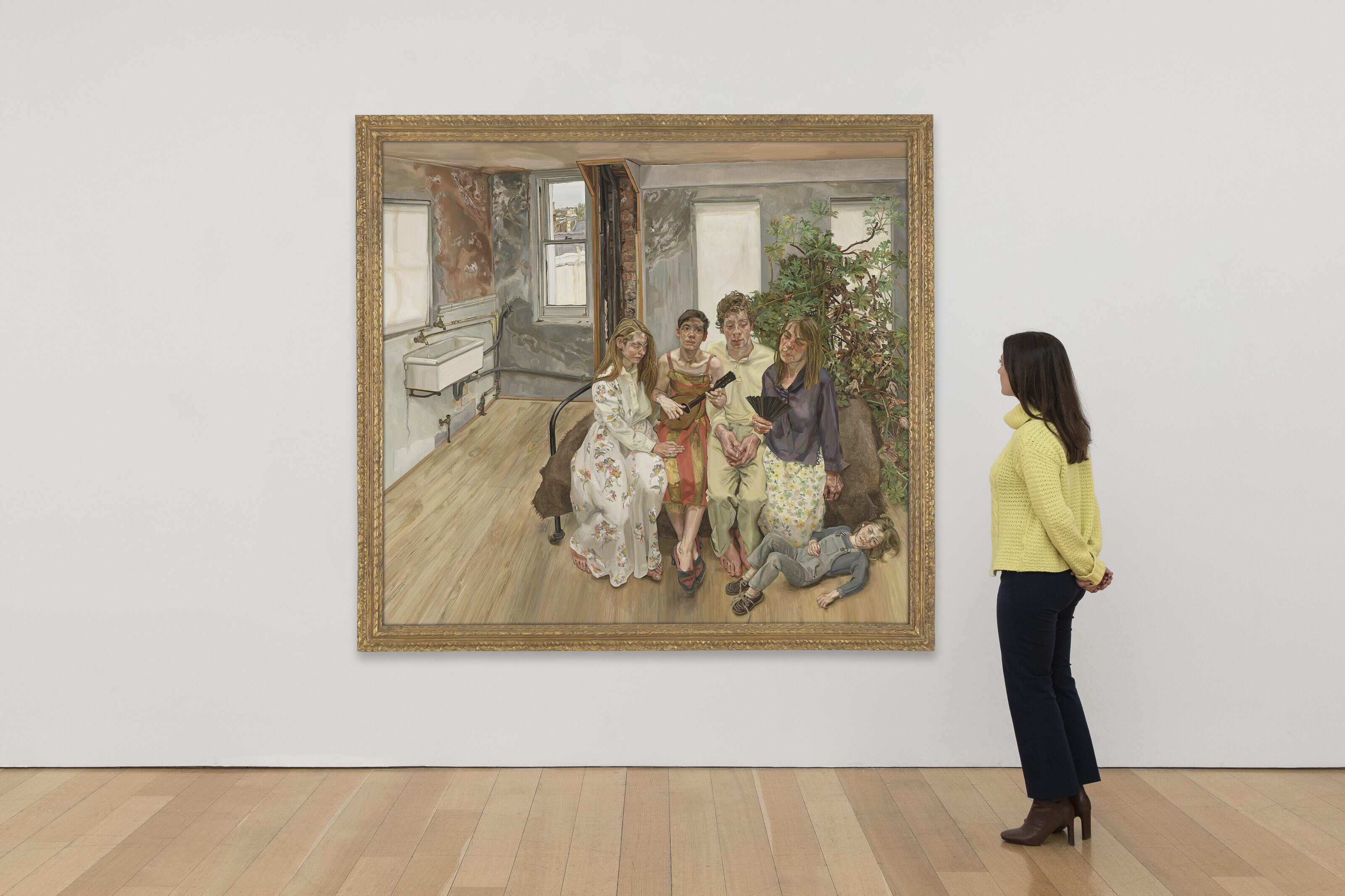 Lucian Freud — Большой интерьер, W11 (в стиле Ватто), изображение 4