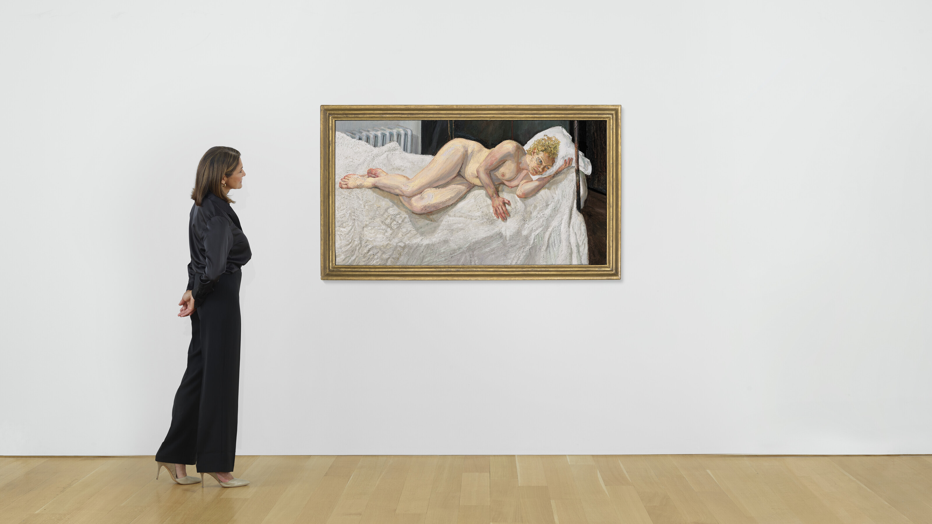 Lucian Freud — Риа, Портрет обнаженной, изображение 4