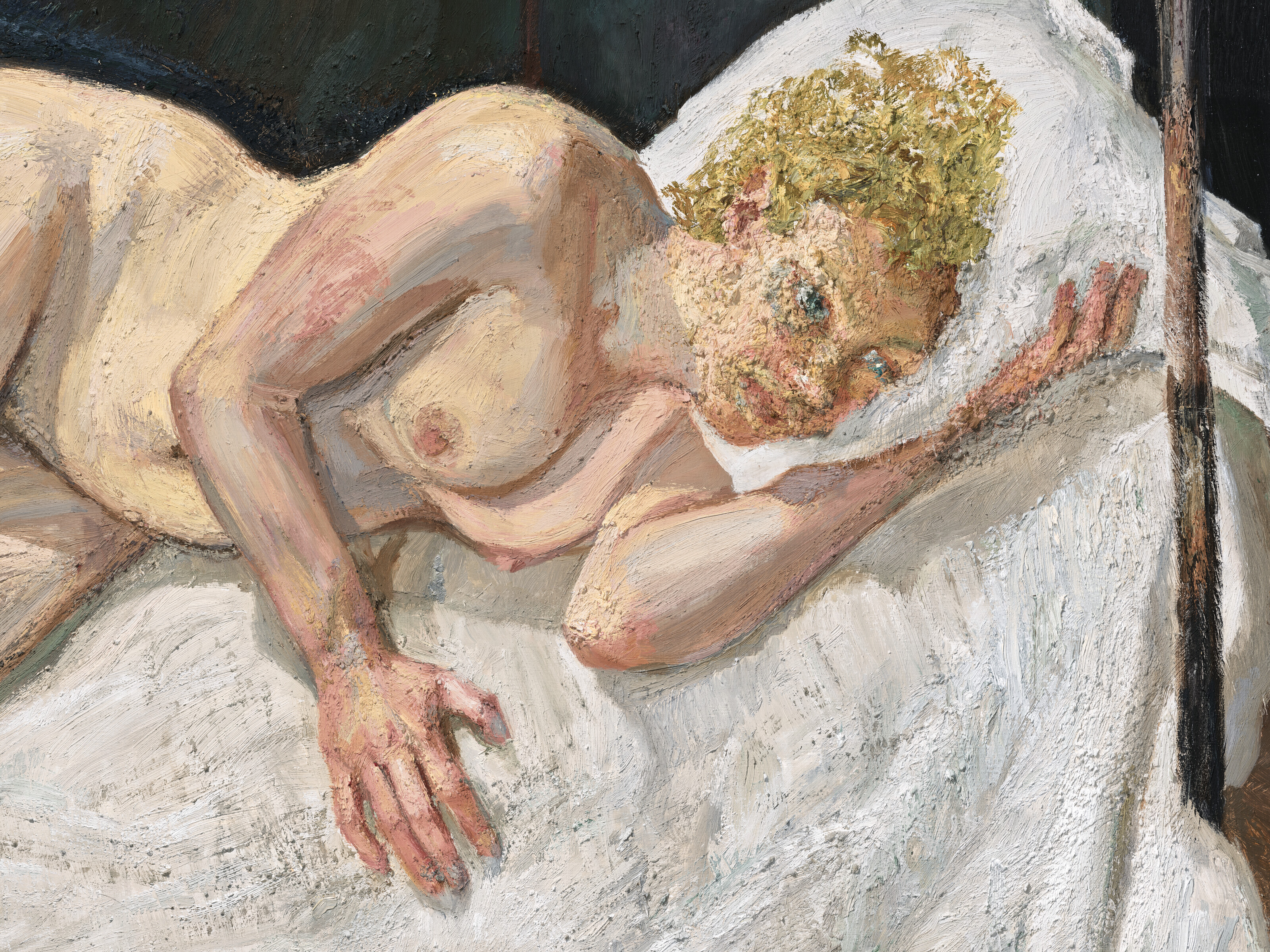 Lucian Freud — Риа, Портрет обнаженной, изображение 5
