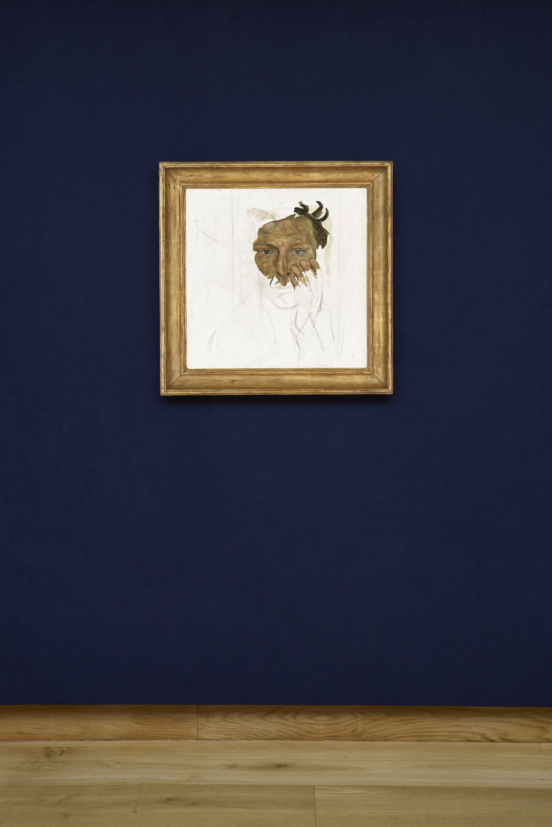 Lucian Freud — Фрагмент автопортрета, изображение 2