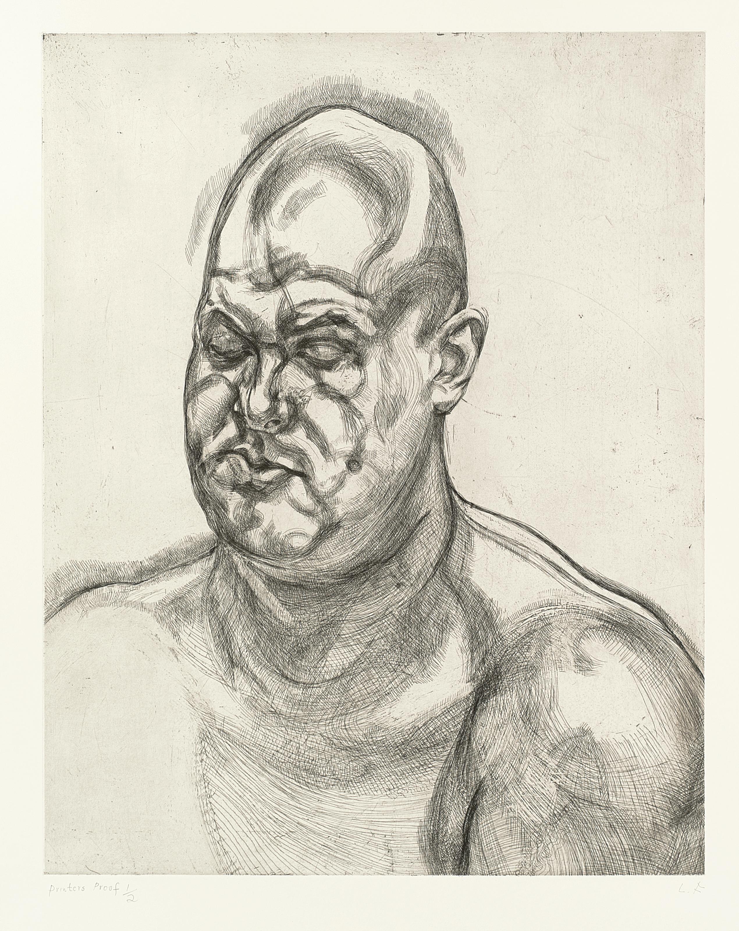 Lucian Freud — Большая голова