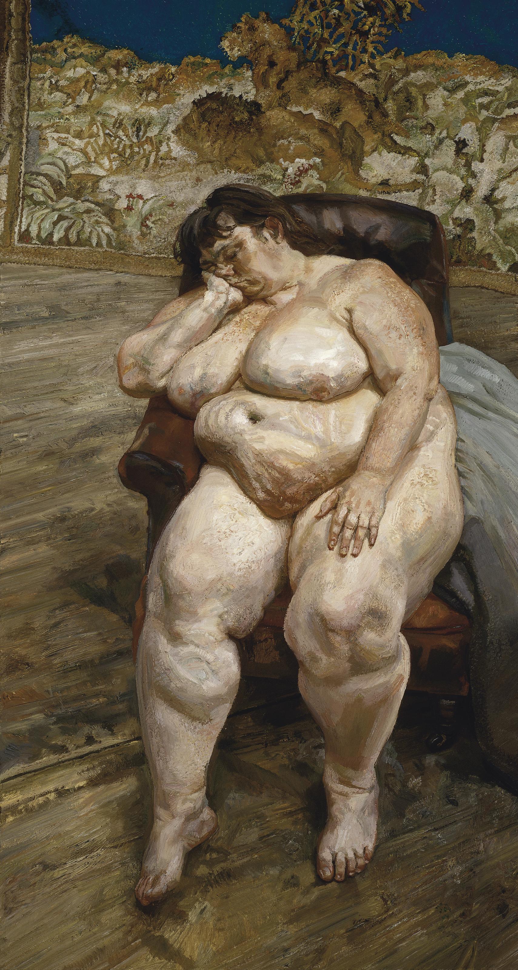 Lucian Freud — Спящая женщина, изображение 2