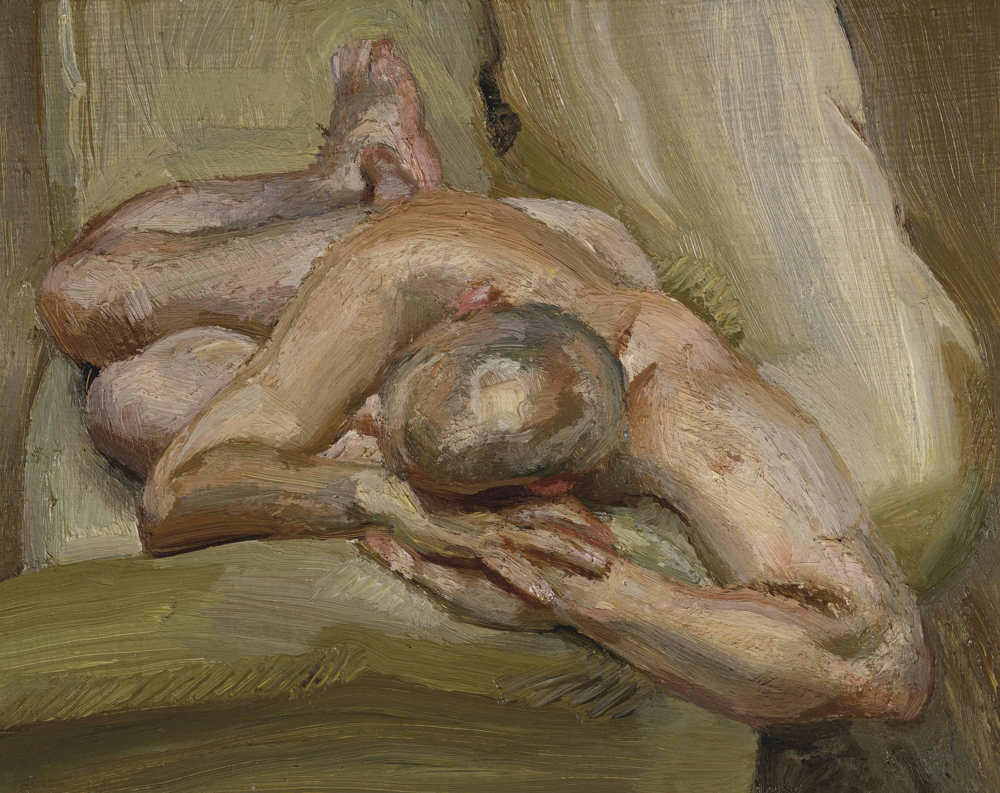 Lucian Freud — Лежащая фигура, изображение 2