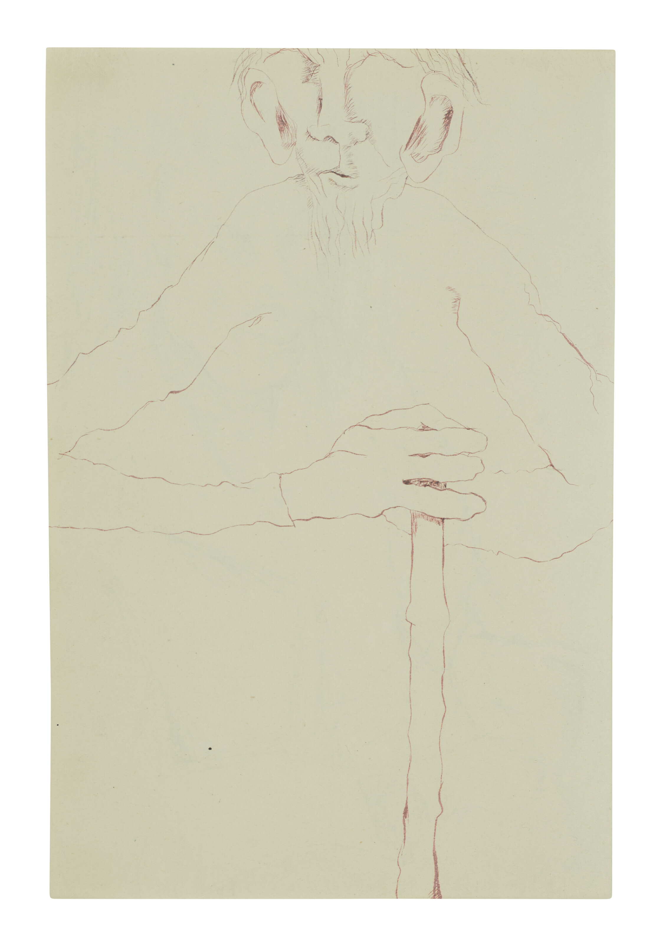 Lucian Freud — Портрет Стивена Спендера, изображение 2