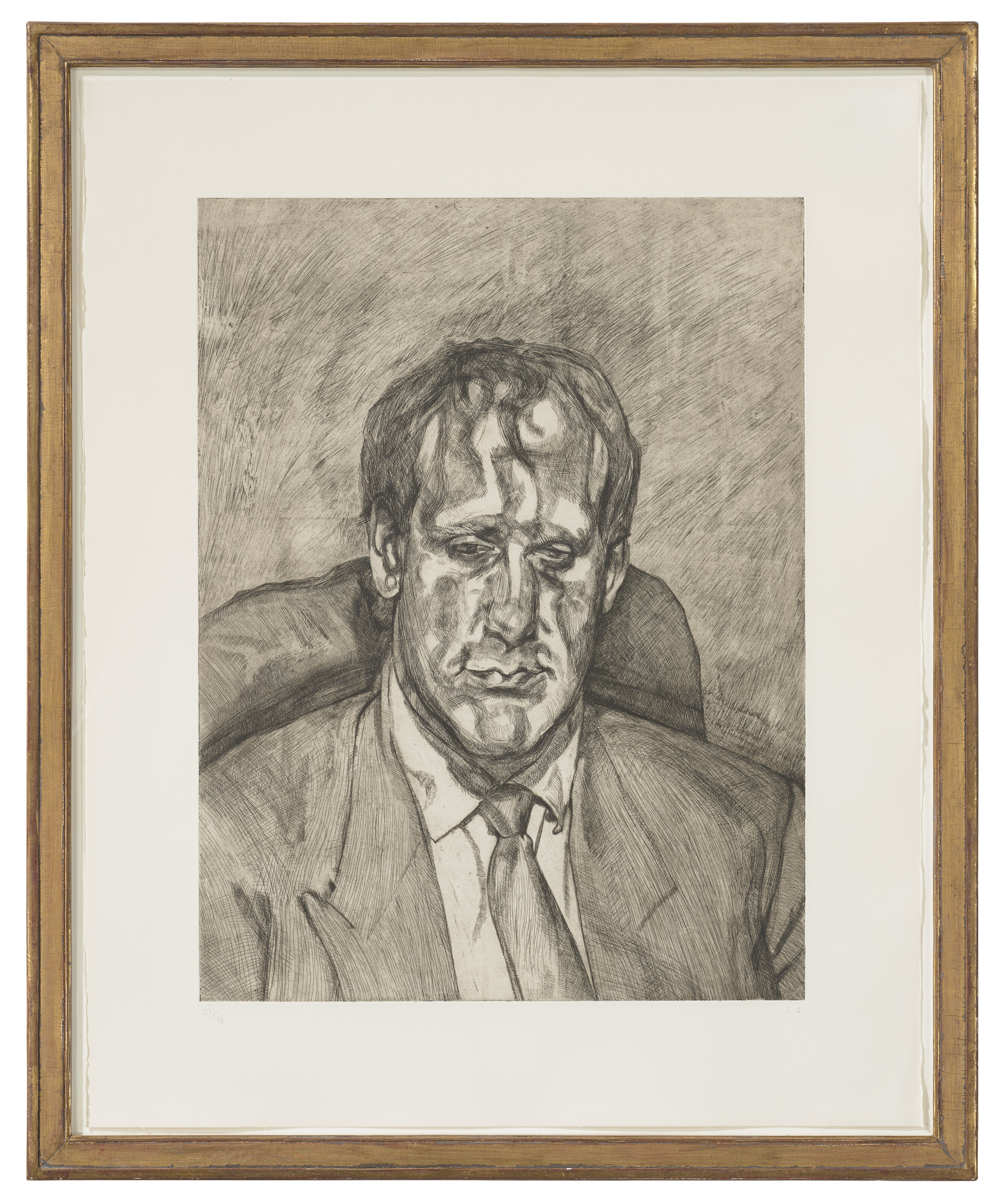Lucian Freud — Голова ирландца, изображение 2