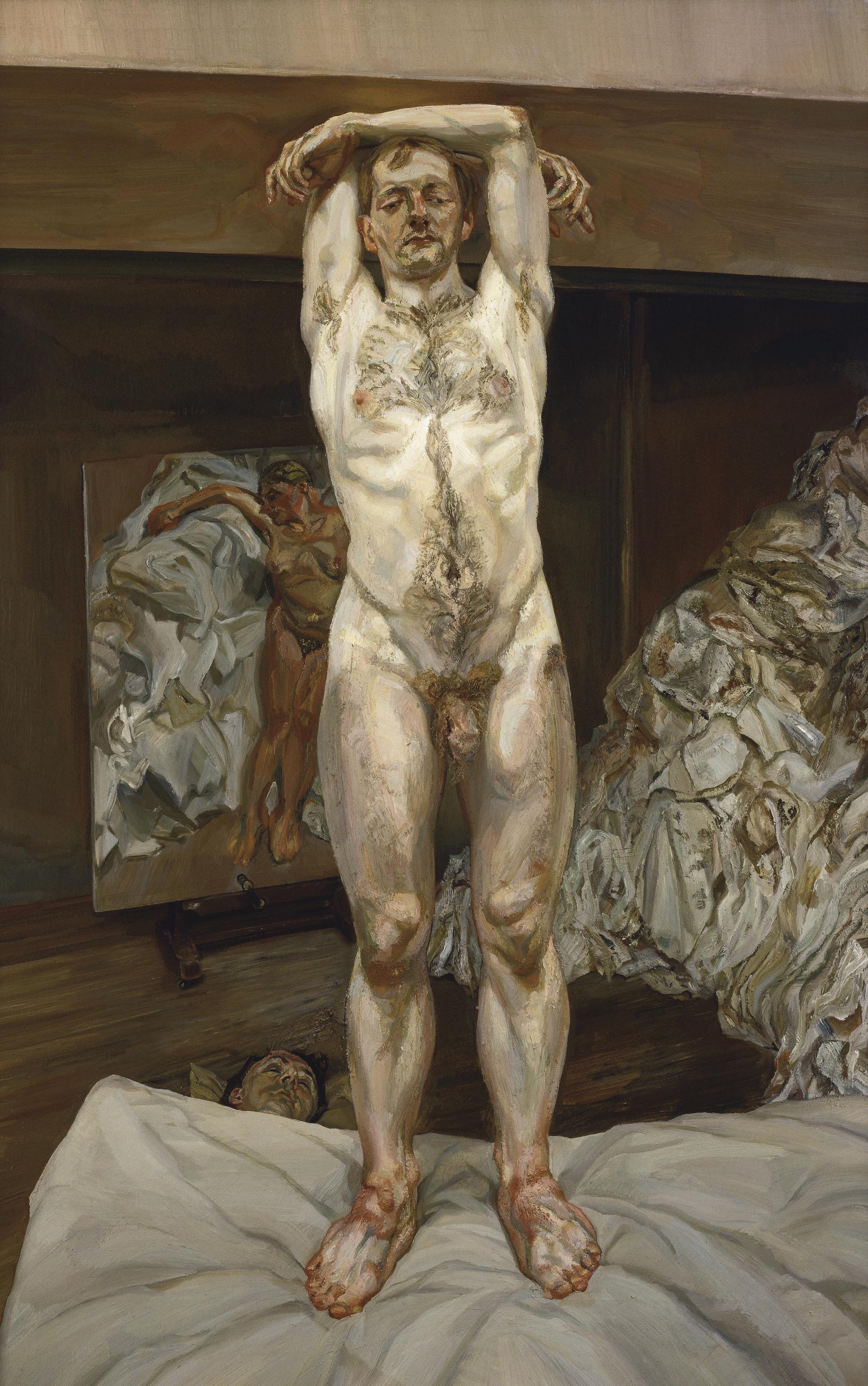 Lucian Freud — Двое мужчин в студии, изображение 2