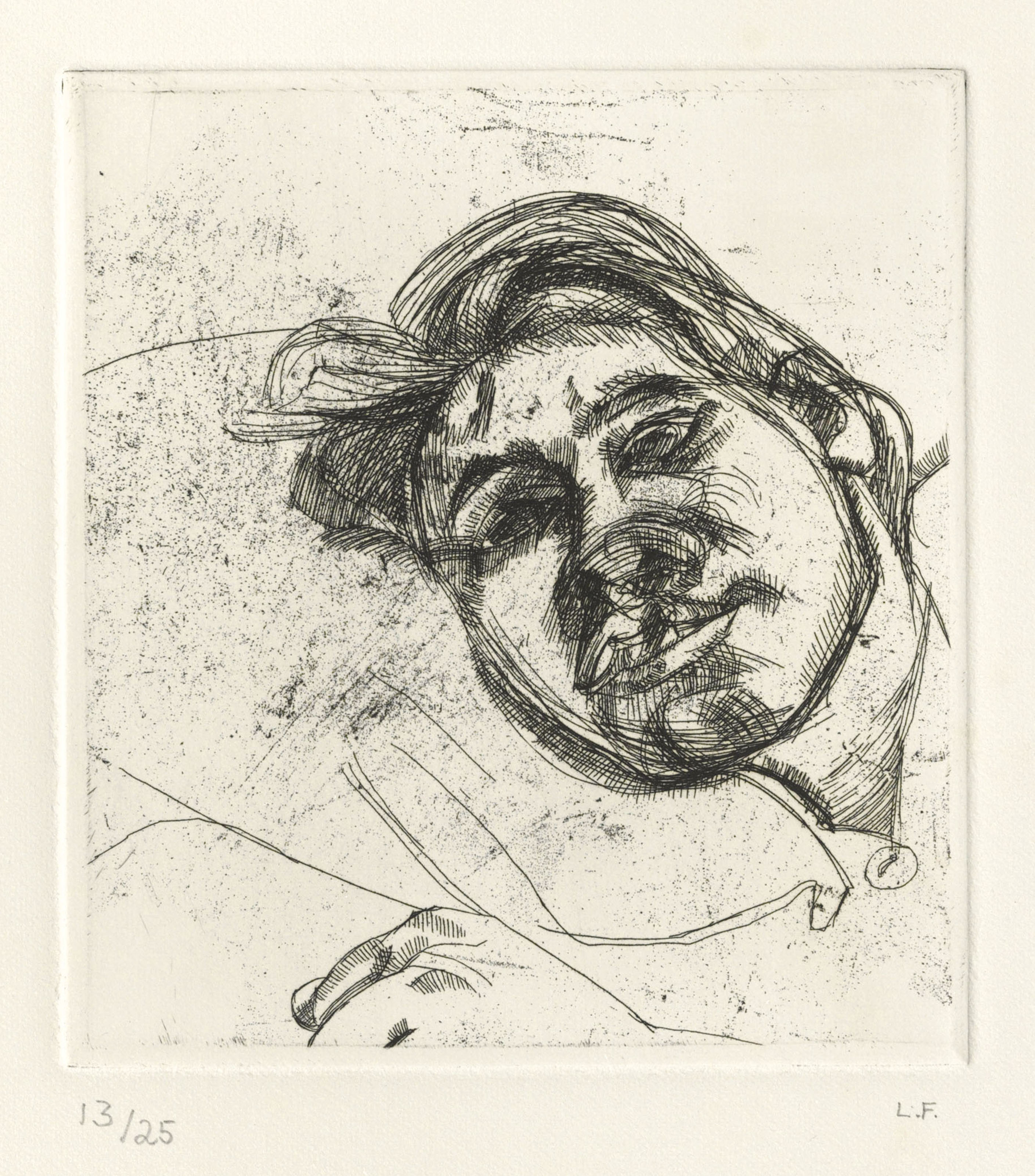 Lucian Freud — Белла (Вторая версия)
