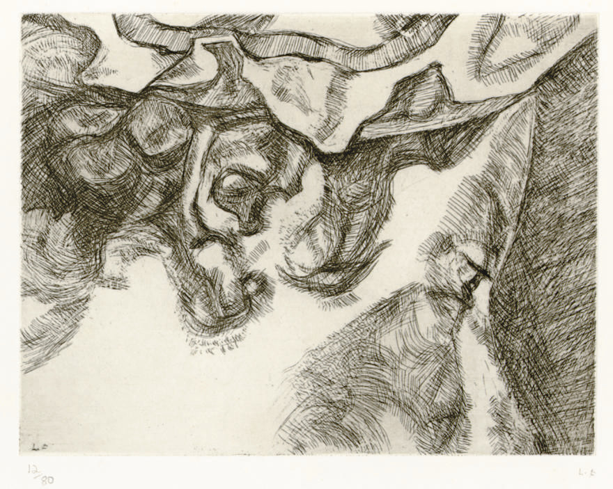 Lucian Freud — После Шардена (маленькая тарелочка)