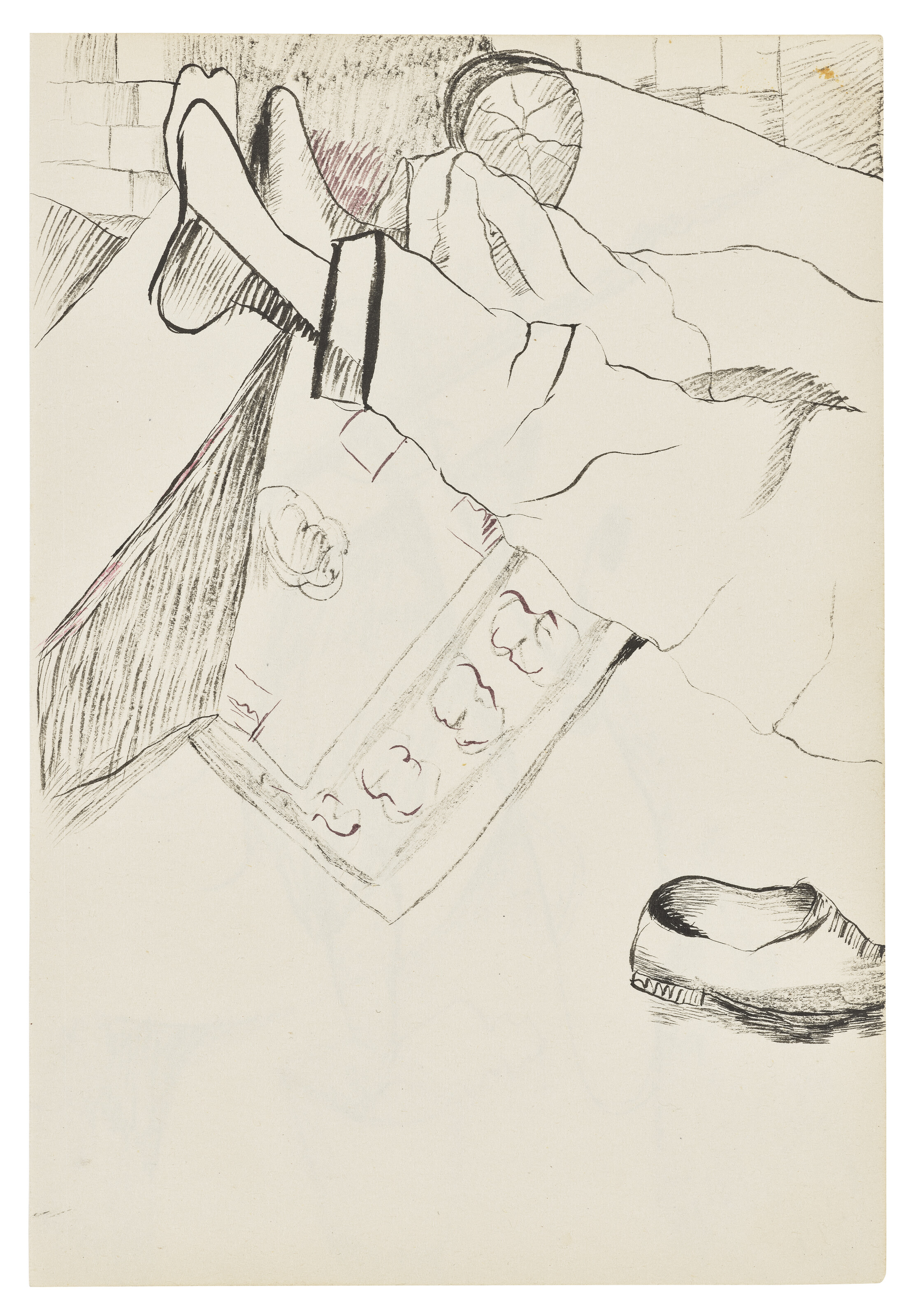 Lucian Freud — Без названия