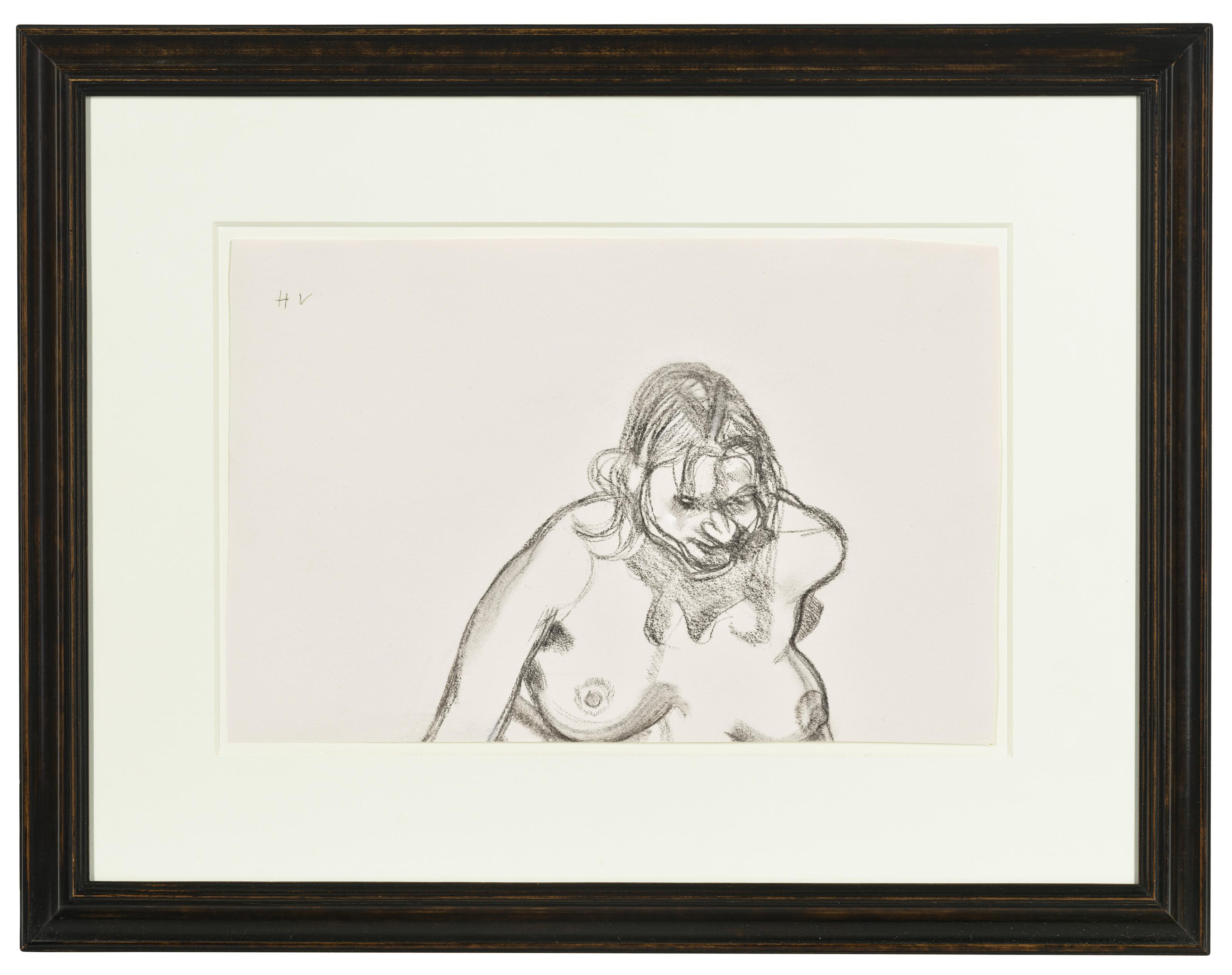 Lucian Freud — Голова и плечи девушки, изображение 2