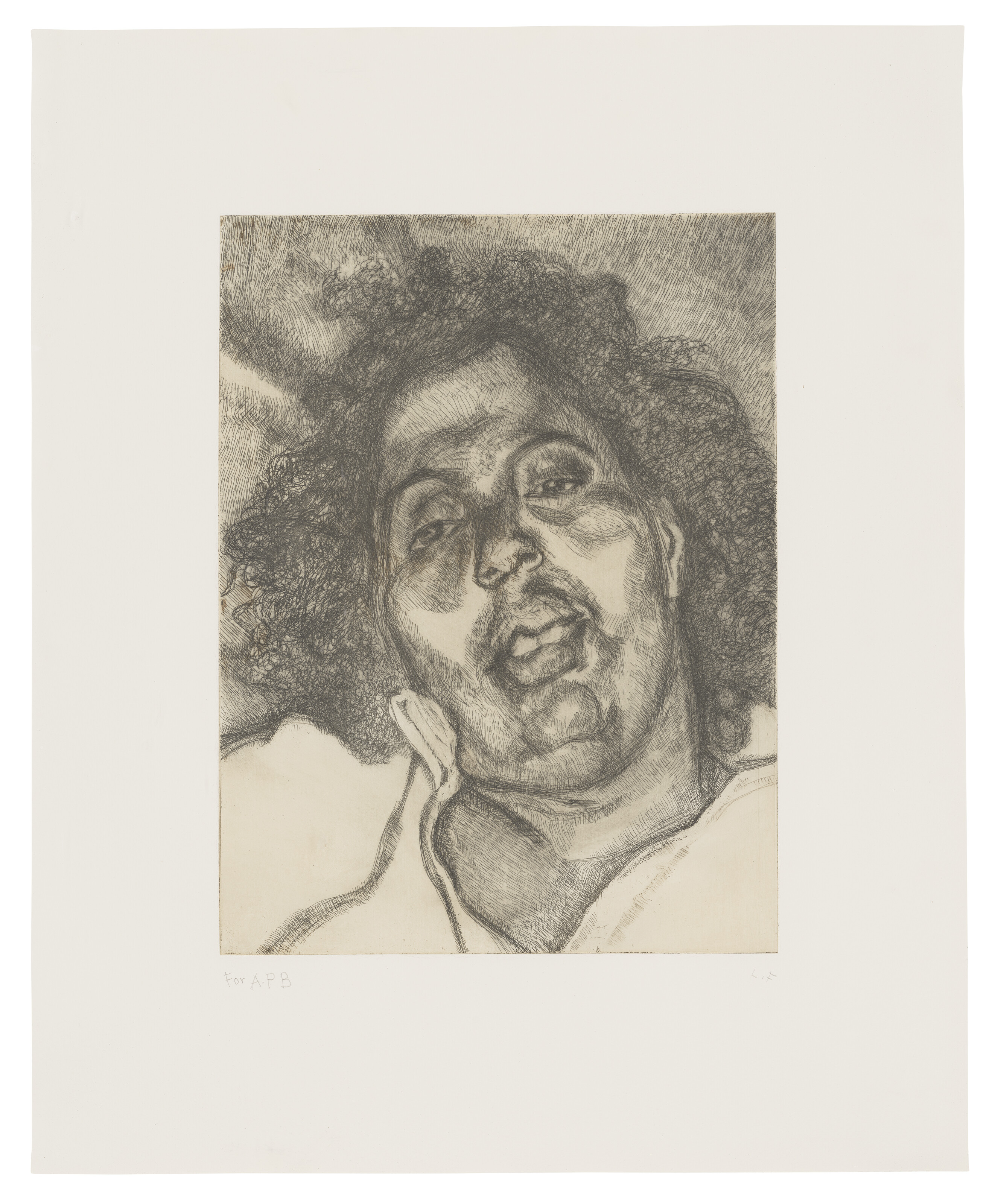 Lucian Freud — Голова солиситора