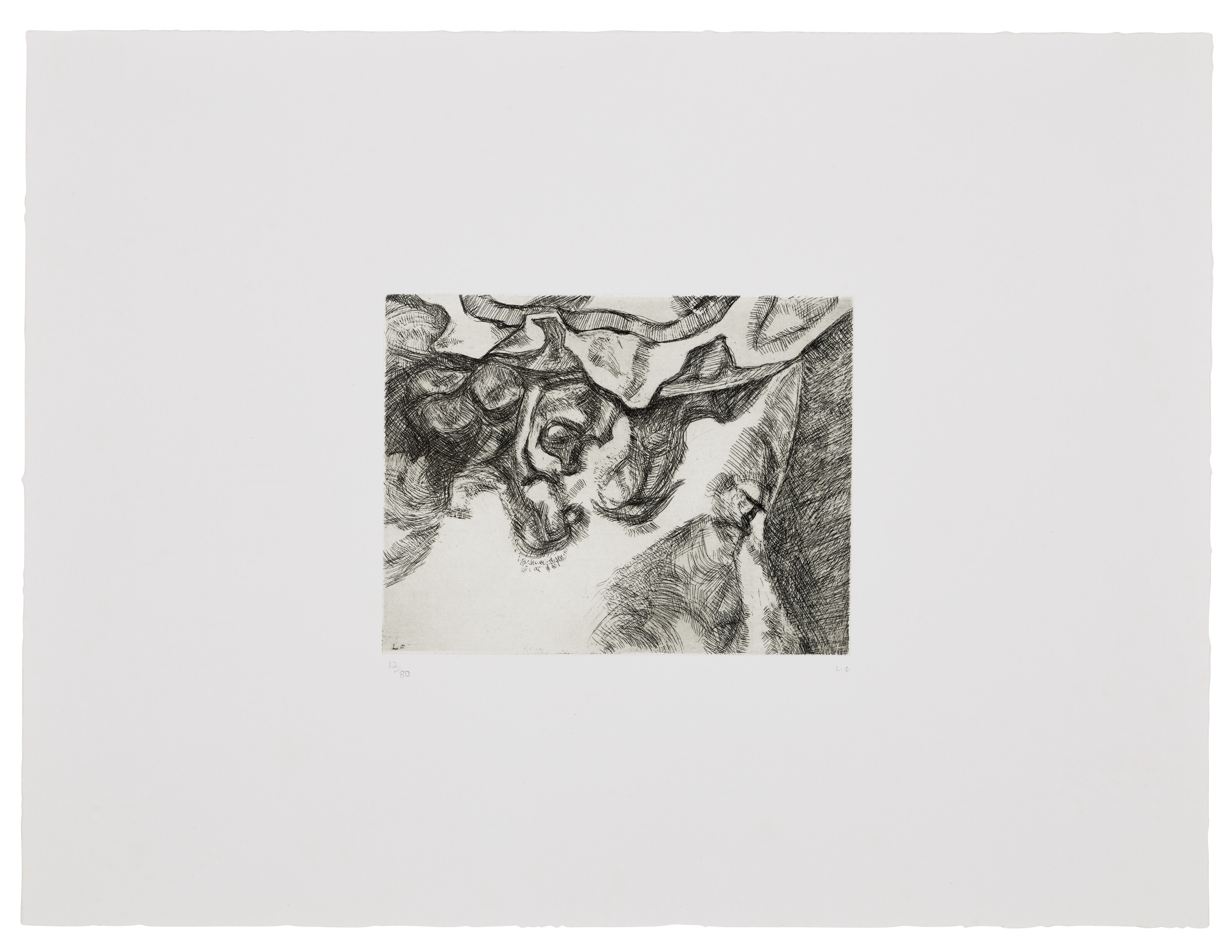 Lucian Freud — После Шардена (маленькая тарелочка)