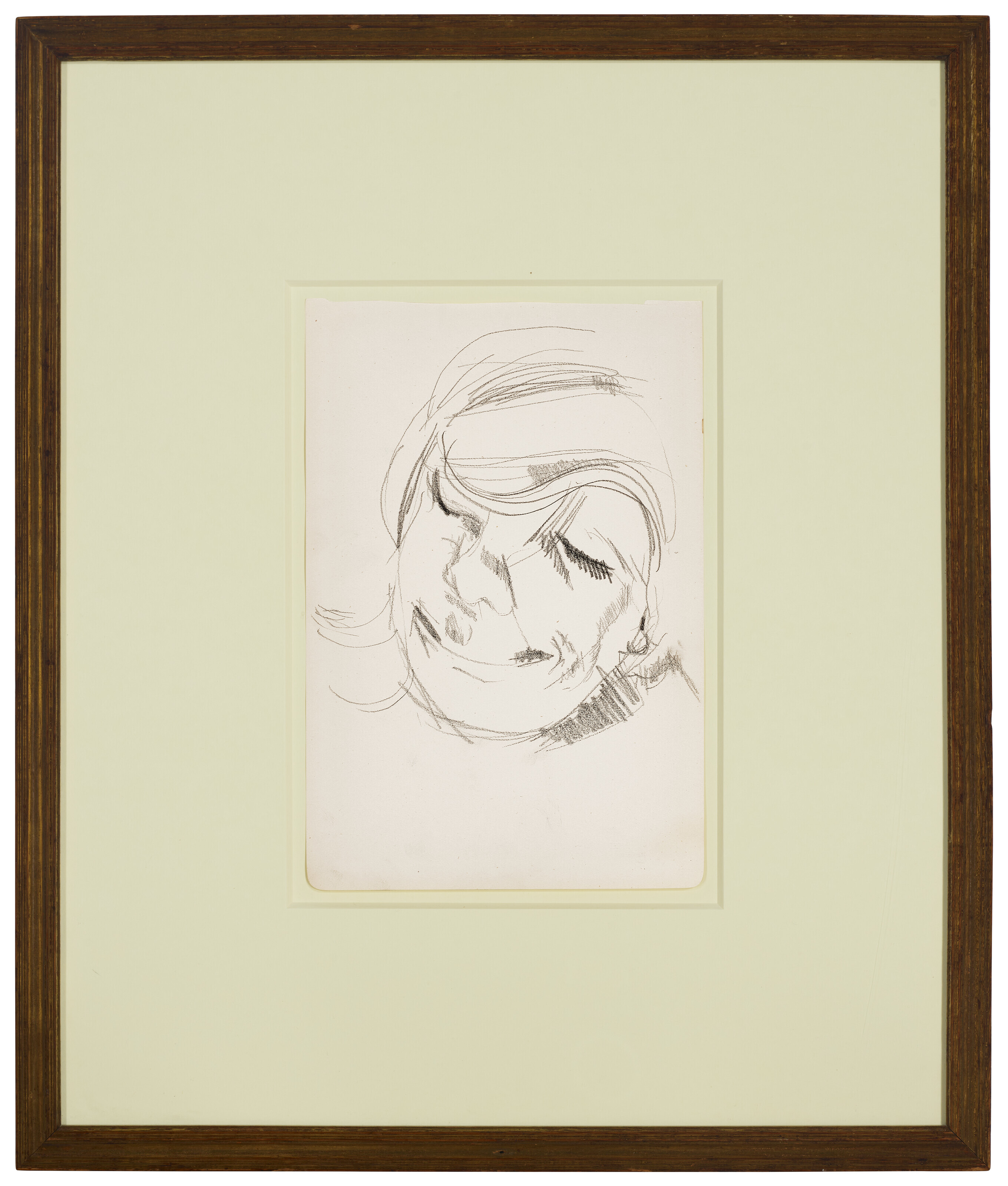 Lucian Freud — Голова смеющейся женщины, изображение 2