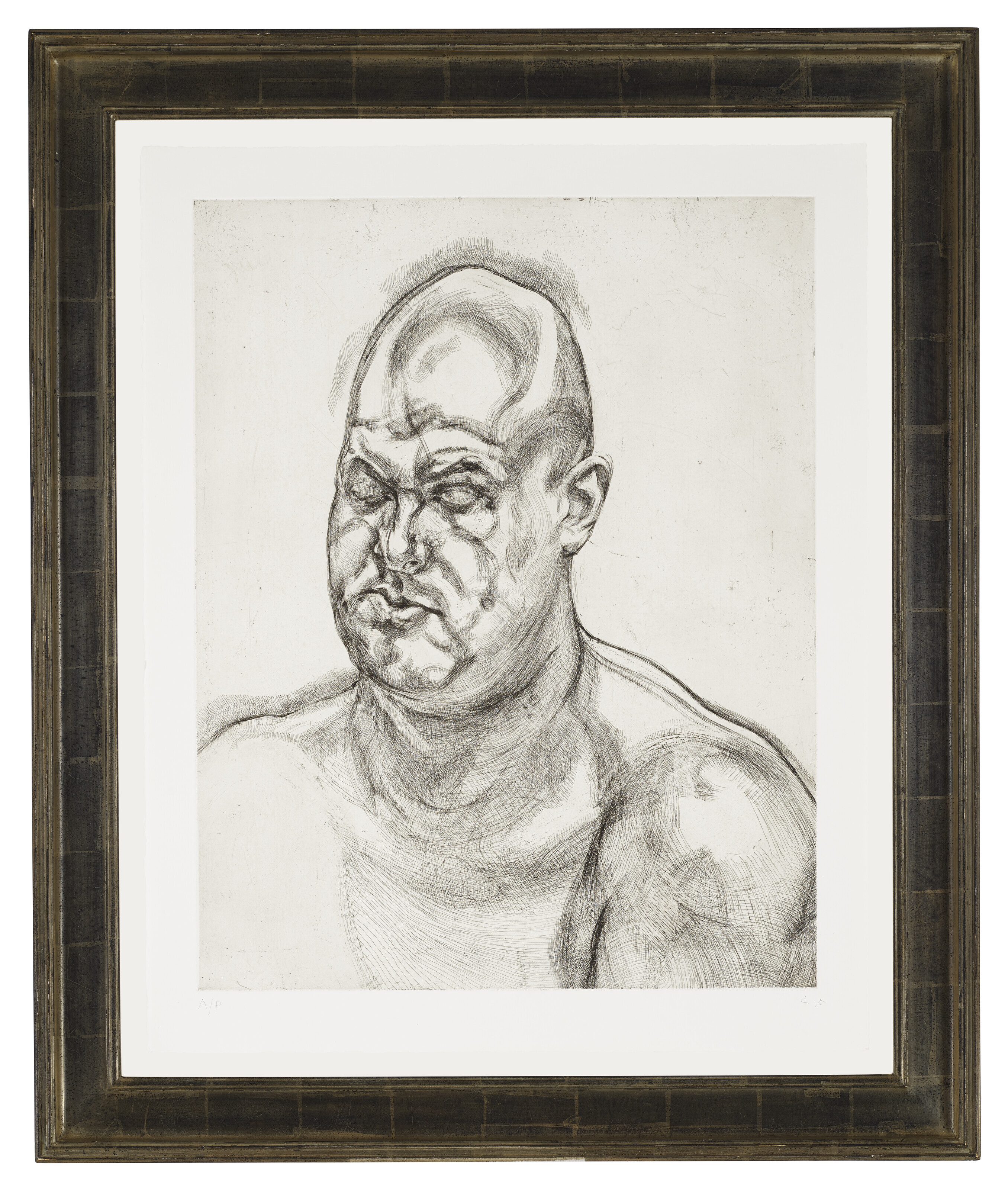 Lucian Freud — Большая голова, изображение 2