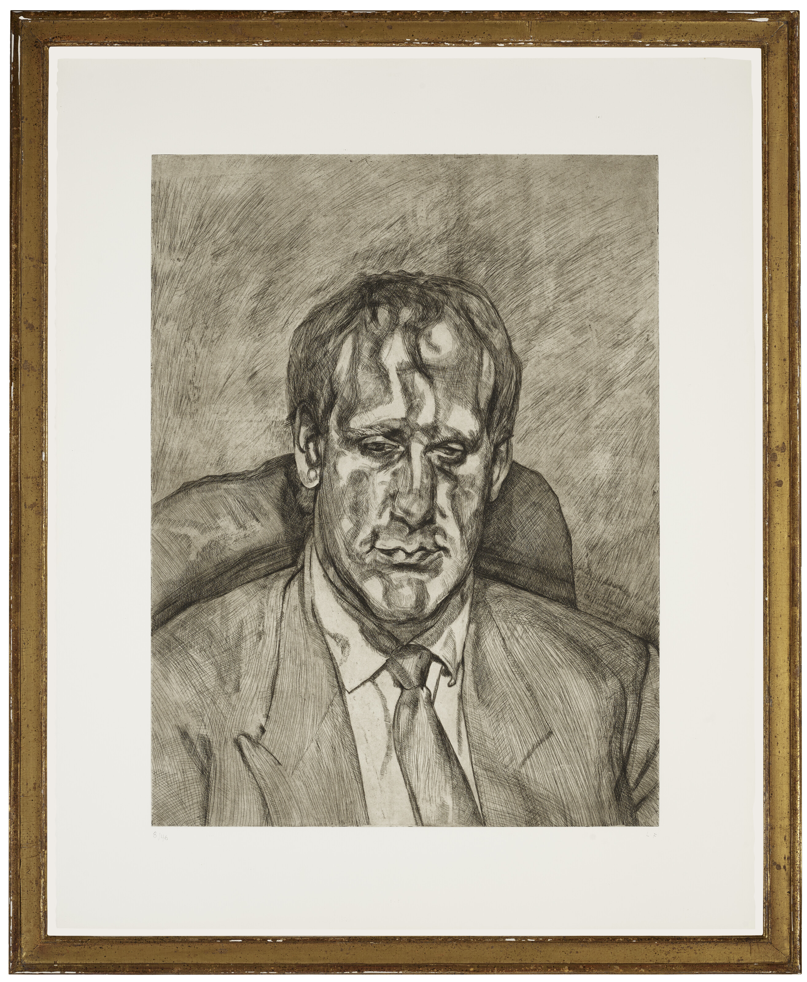 Lucian Freud — Голова ирландца, изображение 2