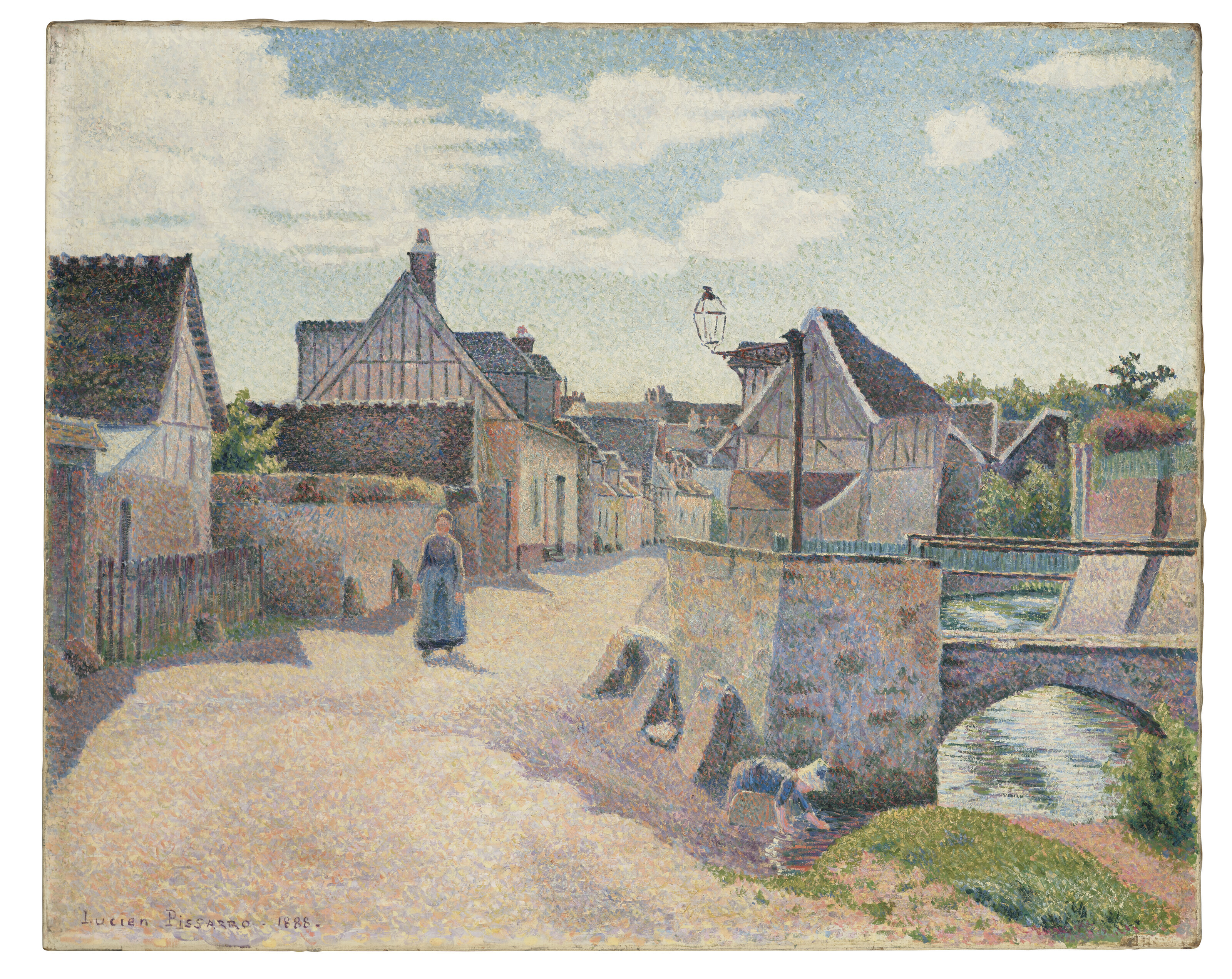 Lucien Pissarro — Гуверн, пре-Ланьи, изображение 2