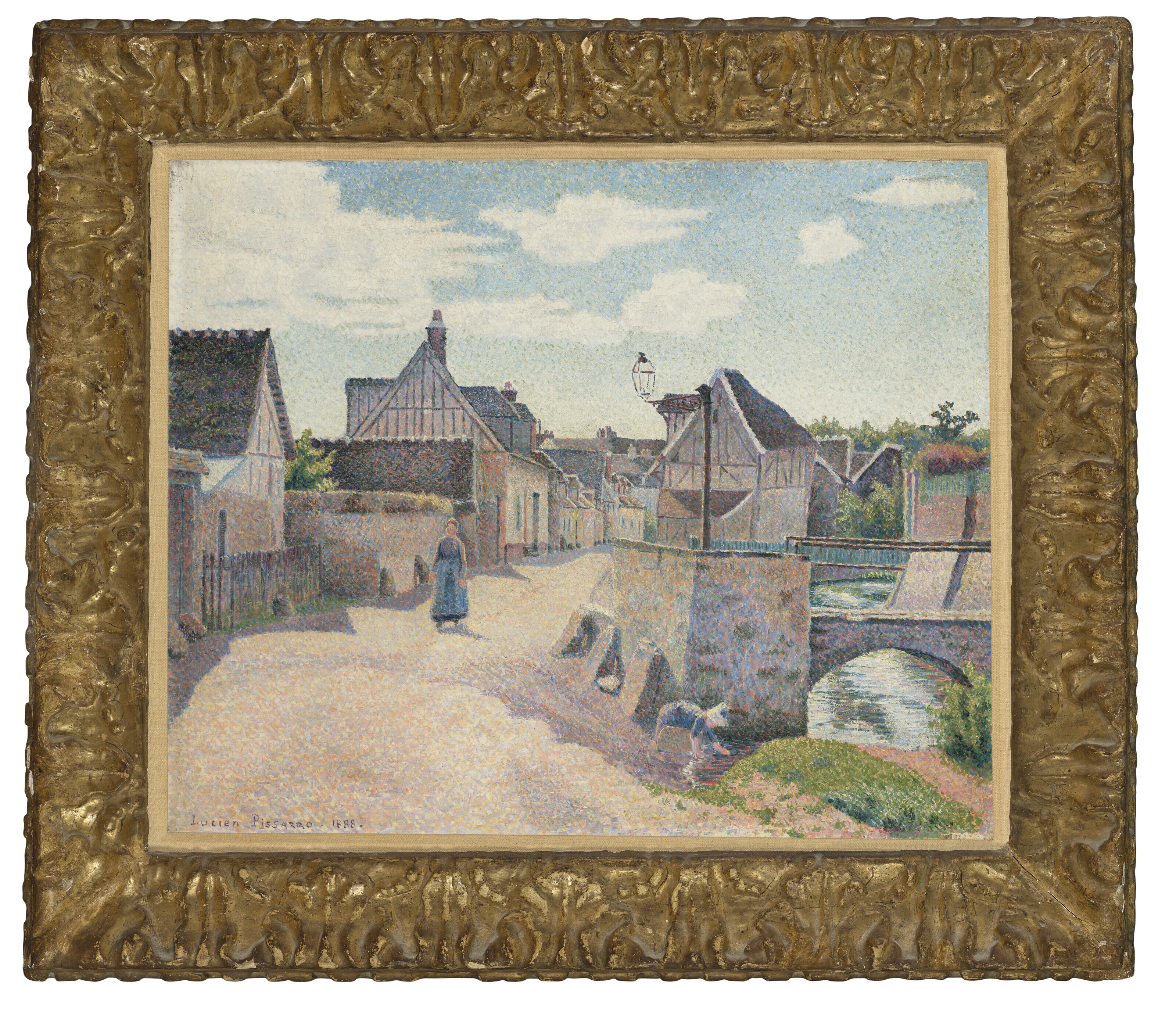 Lucien Pissarro — Гуверн, пре-Ланьи, изображение 4
