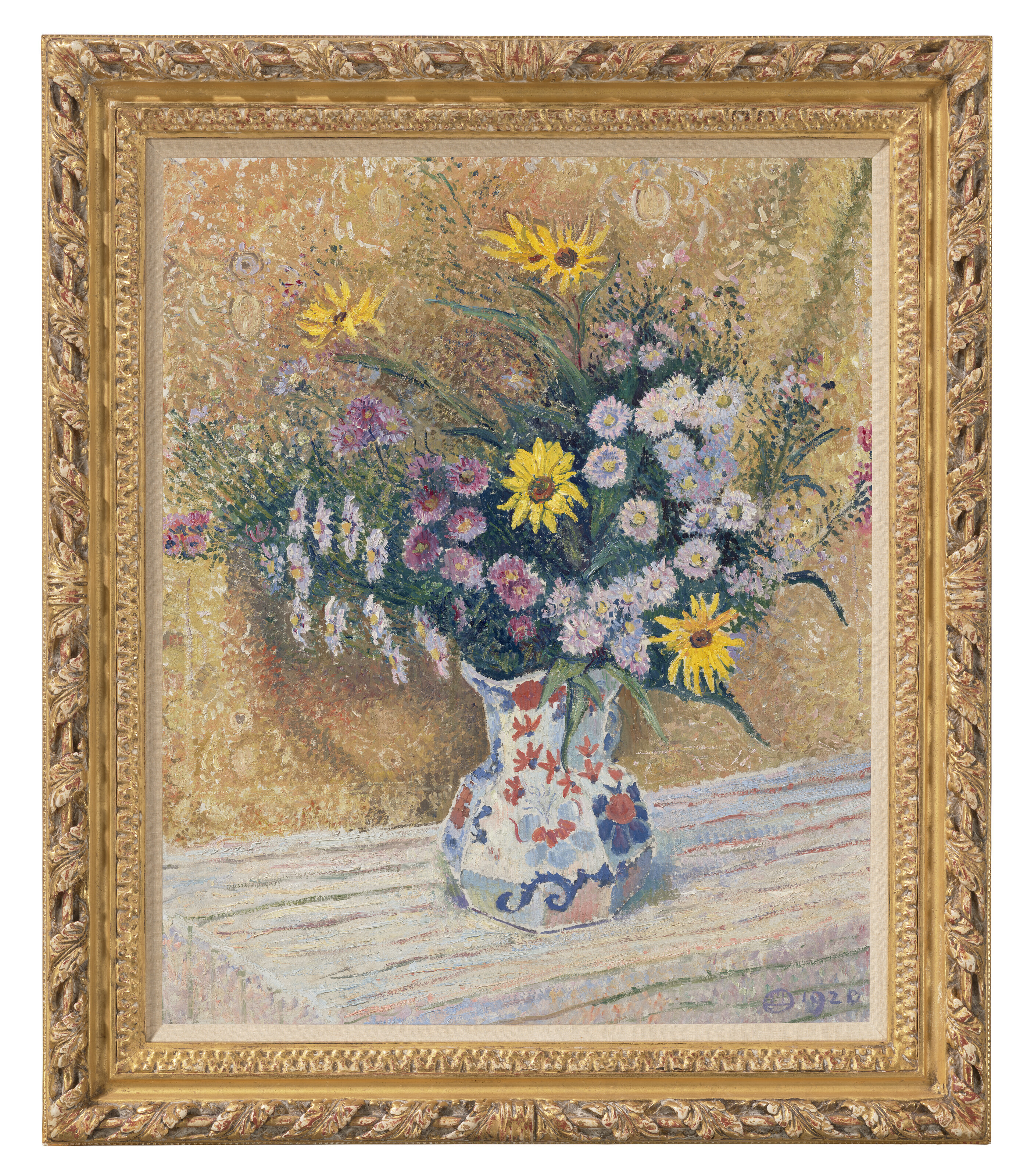 Lucien Pissarro — Рождественские маргаритки, изображение 2