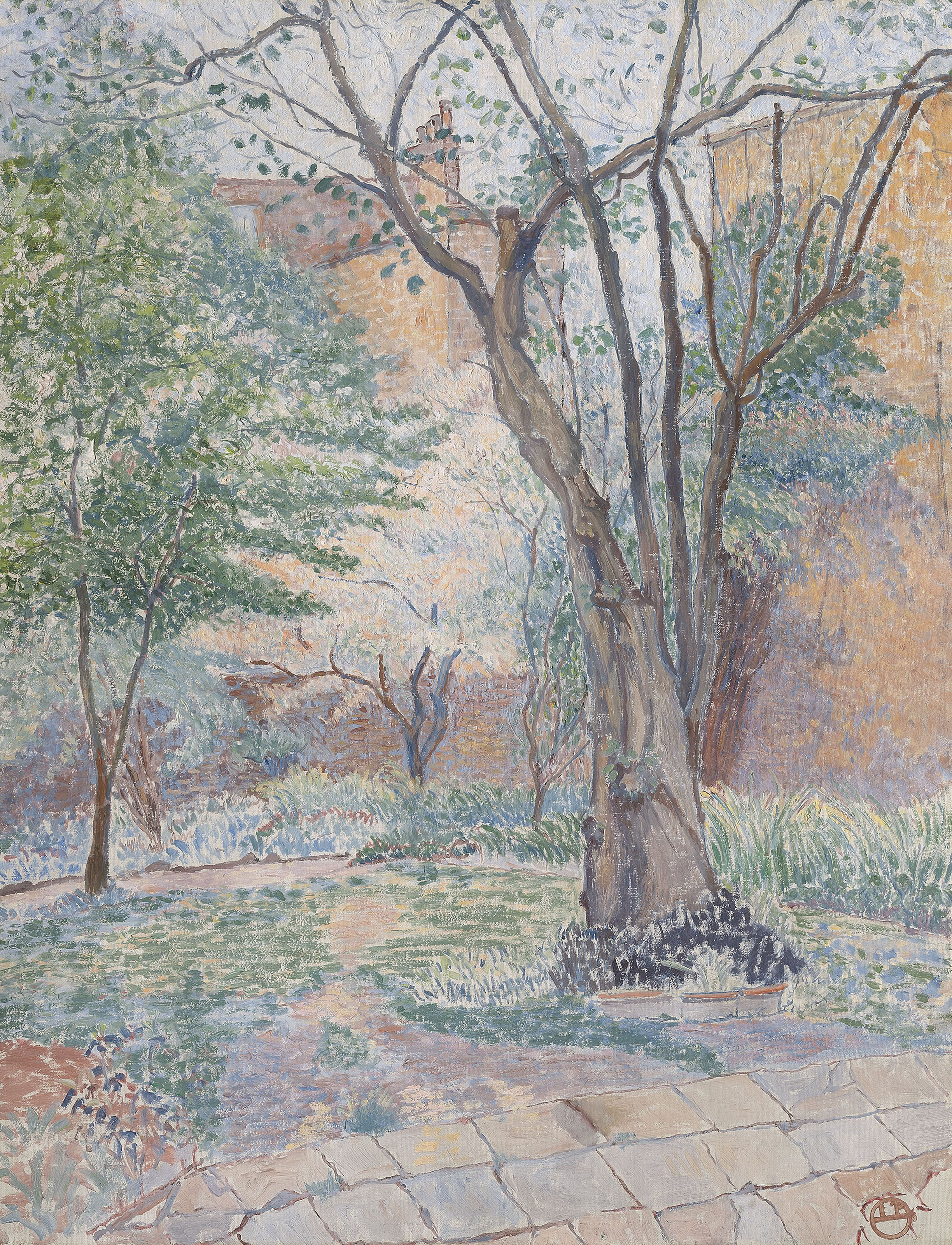Lucien Pissarro — Ореховое дерево