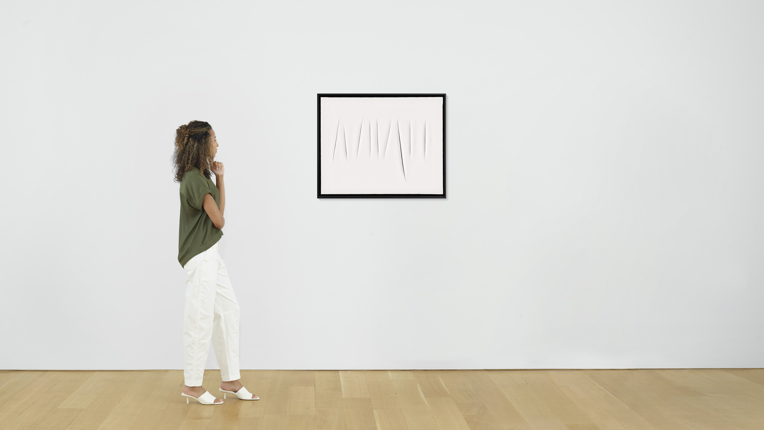Lucio Fontana — Кончетто спациале, Аттезе, изображение 4