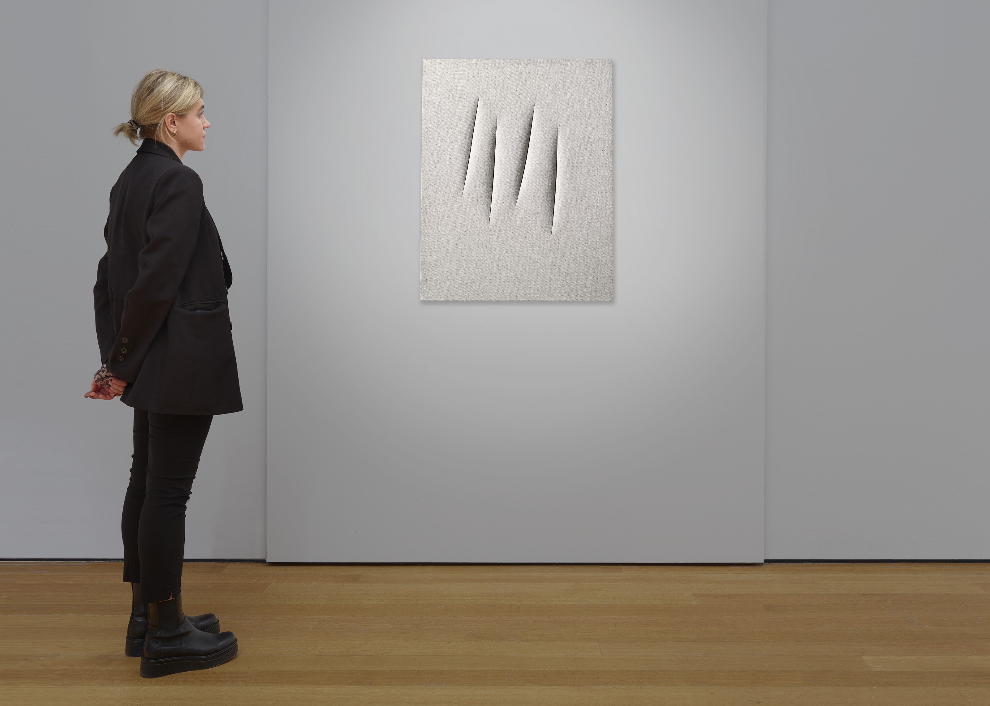 Lucio Fontana — Кончетто Спациале, Аттезе, изображение 2
