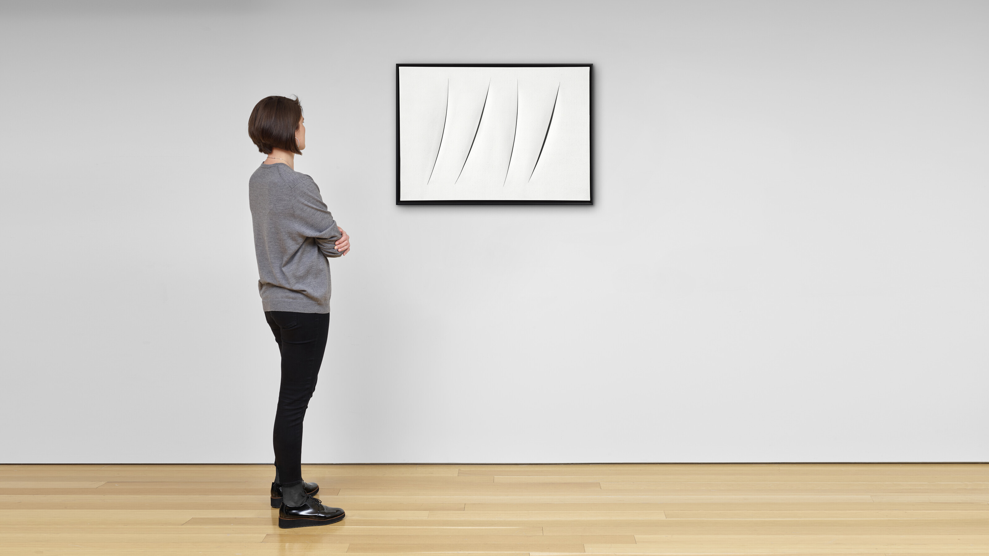 Lucio Fontana — Кончетто спациале, Аттезе, изображение 3