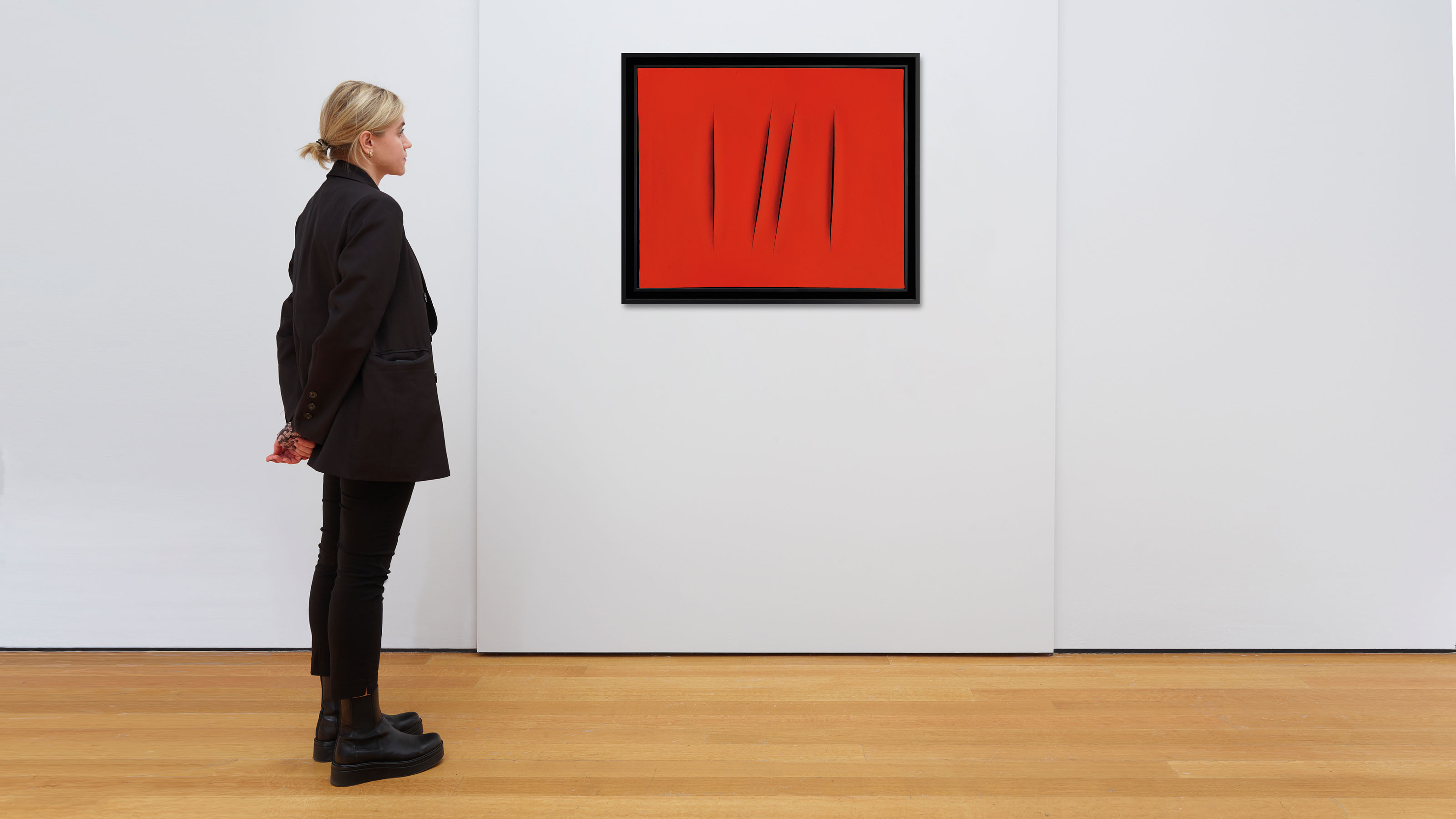 Lucio Fontana — Кончетто Спациале, Аттезе, изображение 2