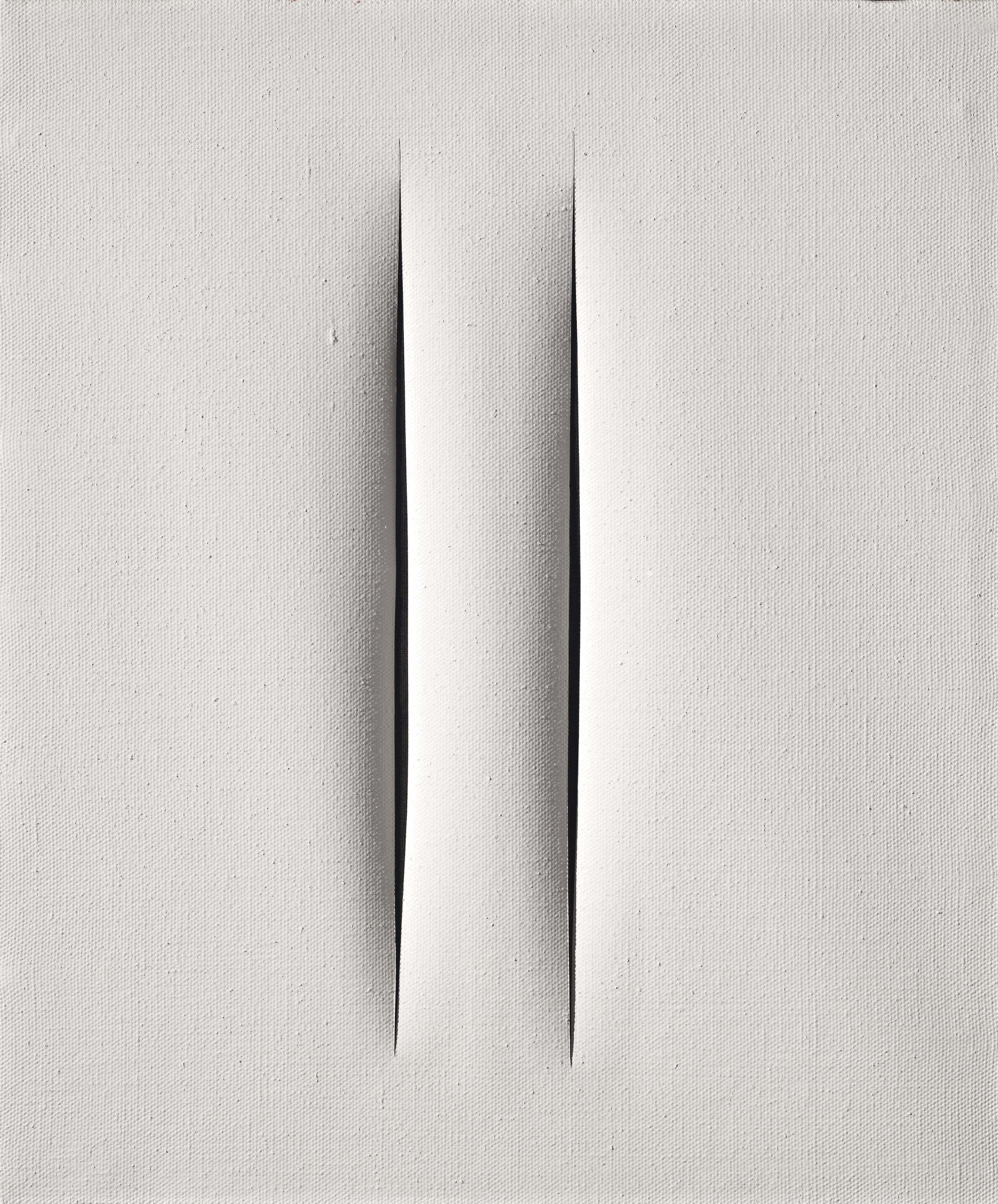 Lucio Fontana — Кончетто спациале, Аттезе