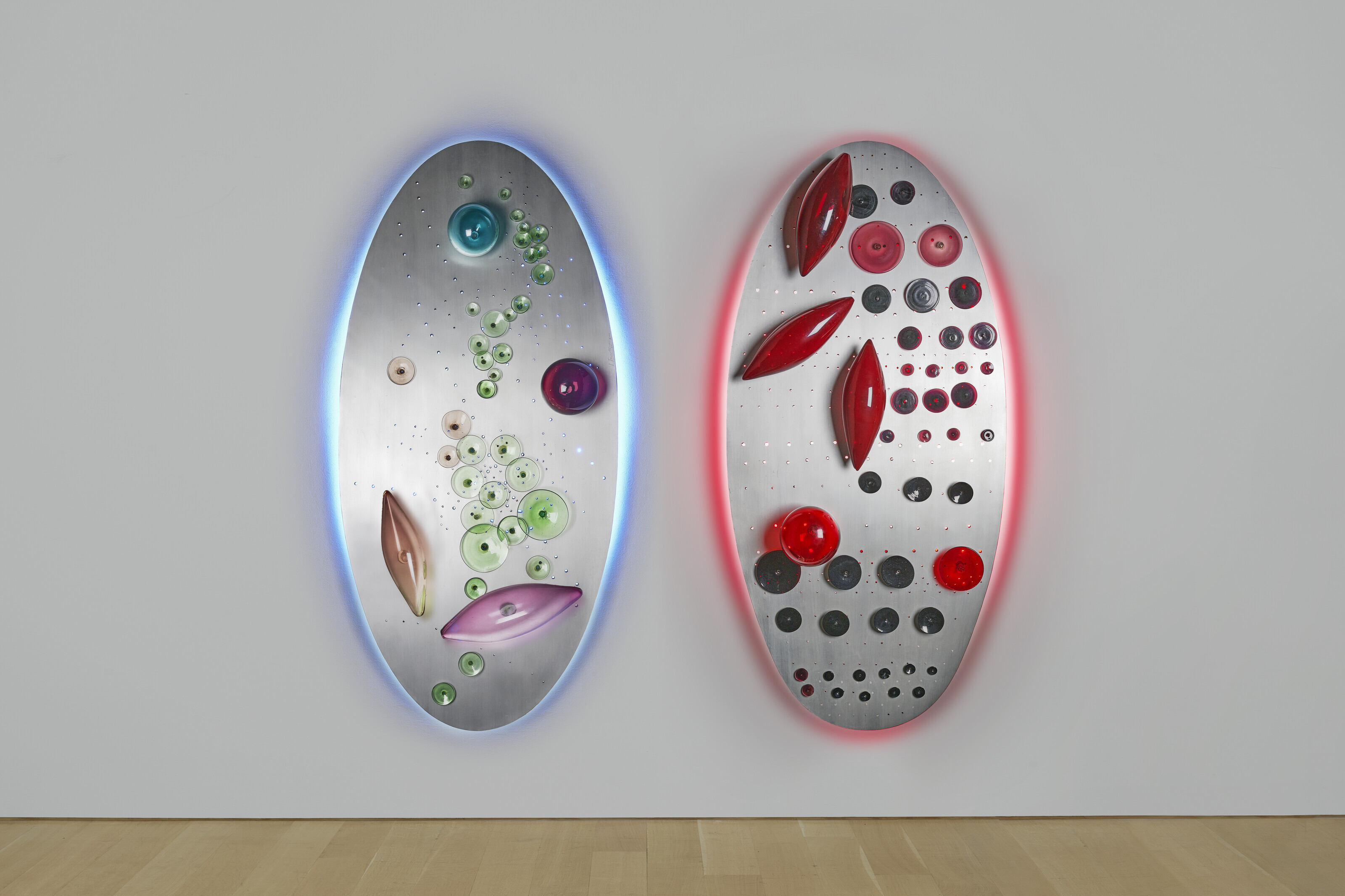 Lucio Fontana — "Кончетто спациале", "Аврора ди Венеция"; "Кончетто спациале", "Ноттурно ди Венеция" [Две работы], изображение 2