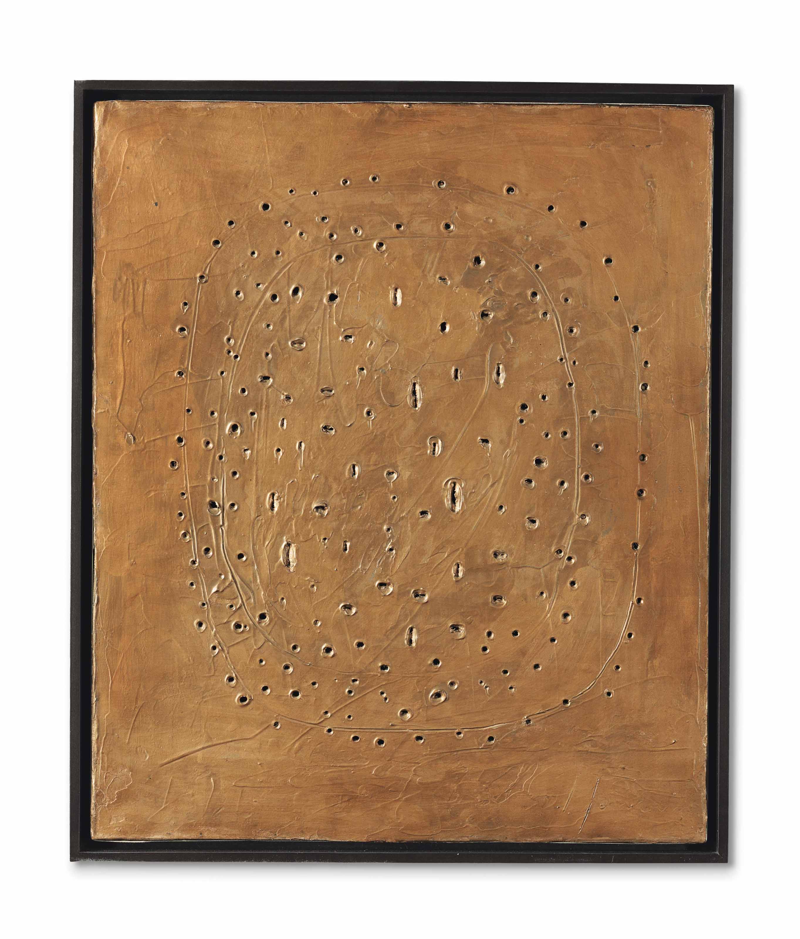Lucio Fontana — Кончетто в напряжении