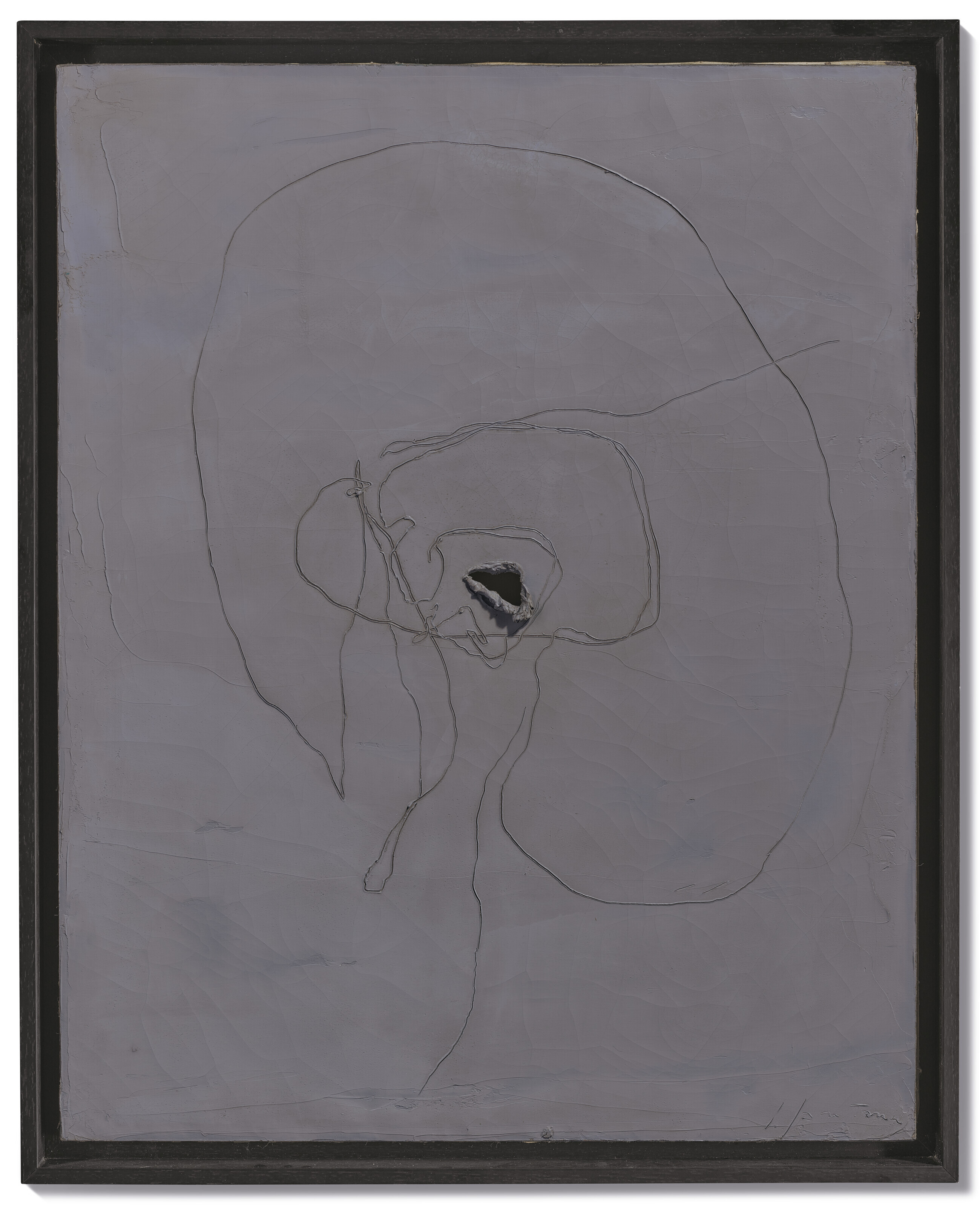 Lucio Fontana — Кончетто в напряжении, изображение 2