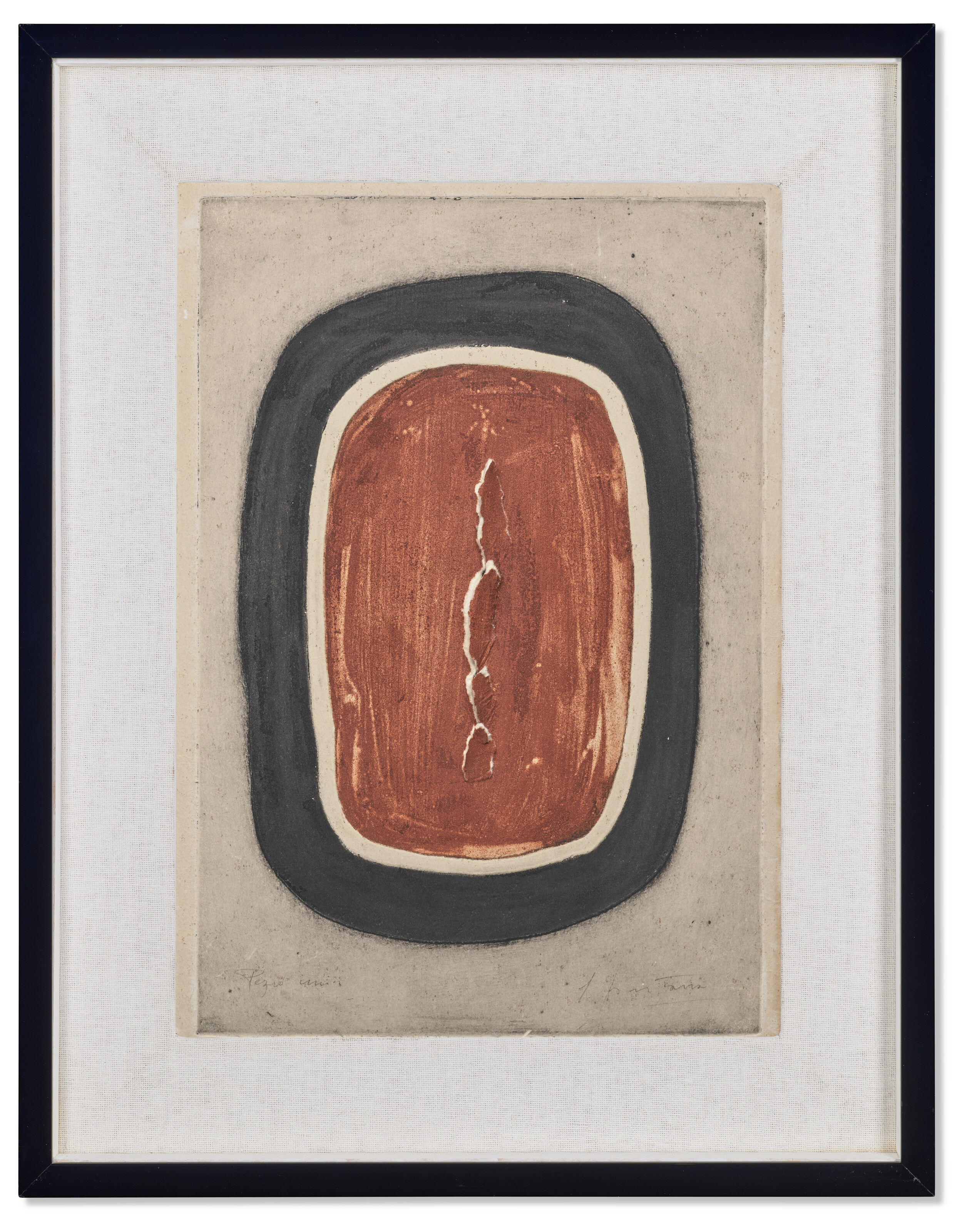 Lucio Fontana — Кончетто в напряжении, изображение 3