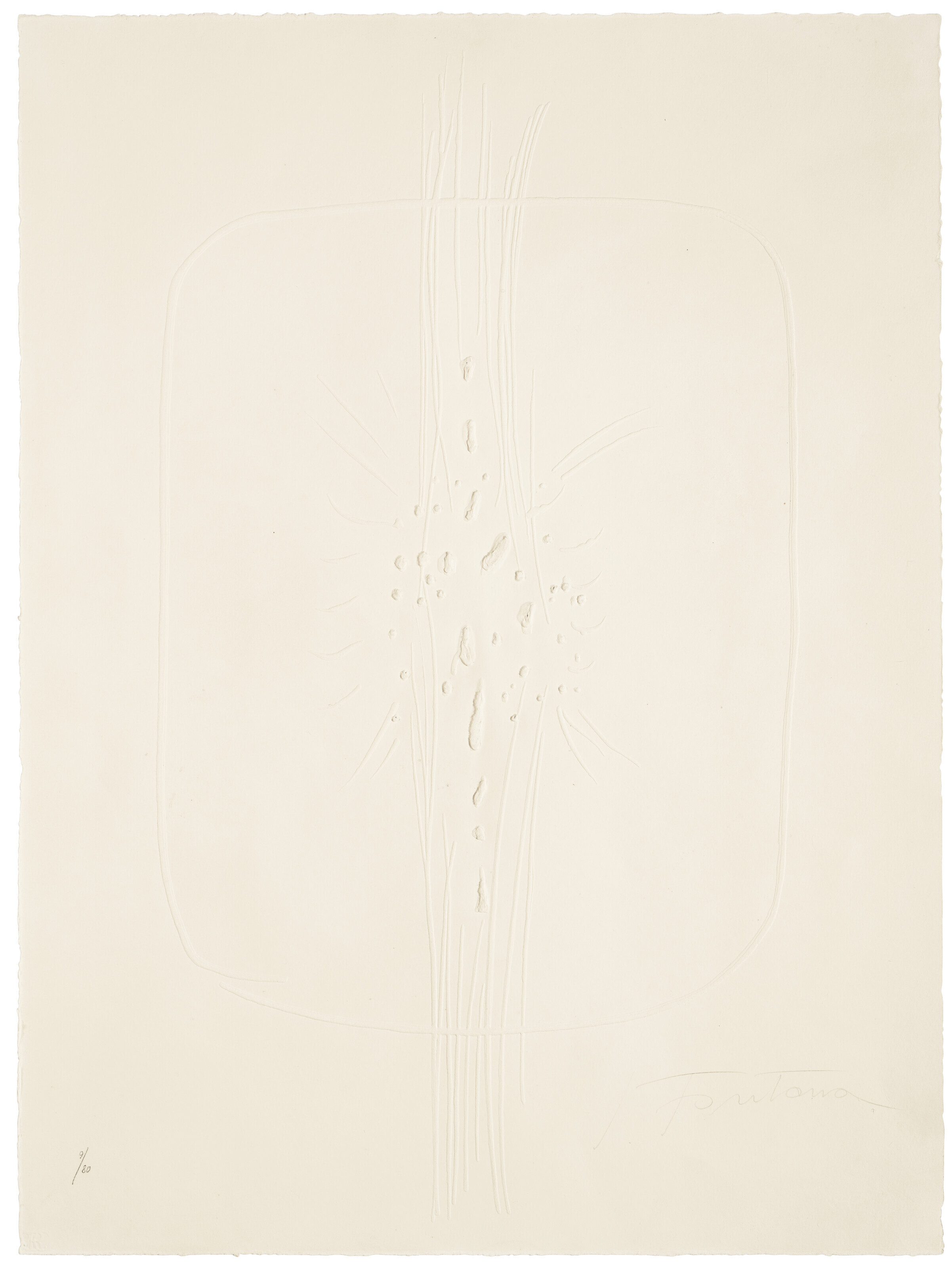 Lucio Fontana — 6 Оригинальных надрезов, изображение 7