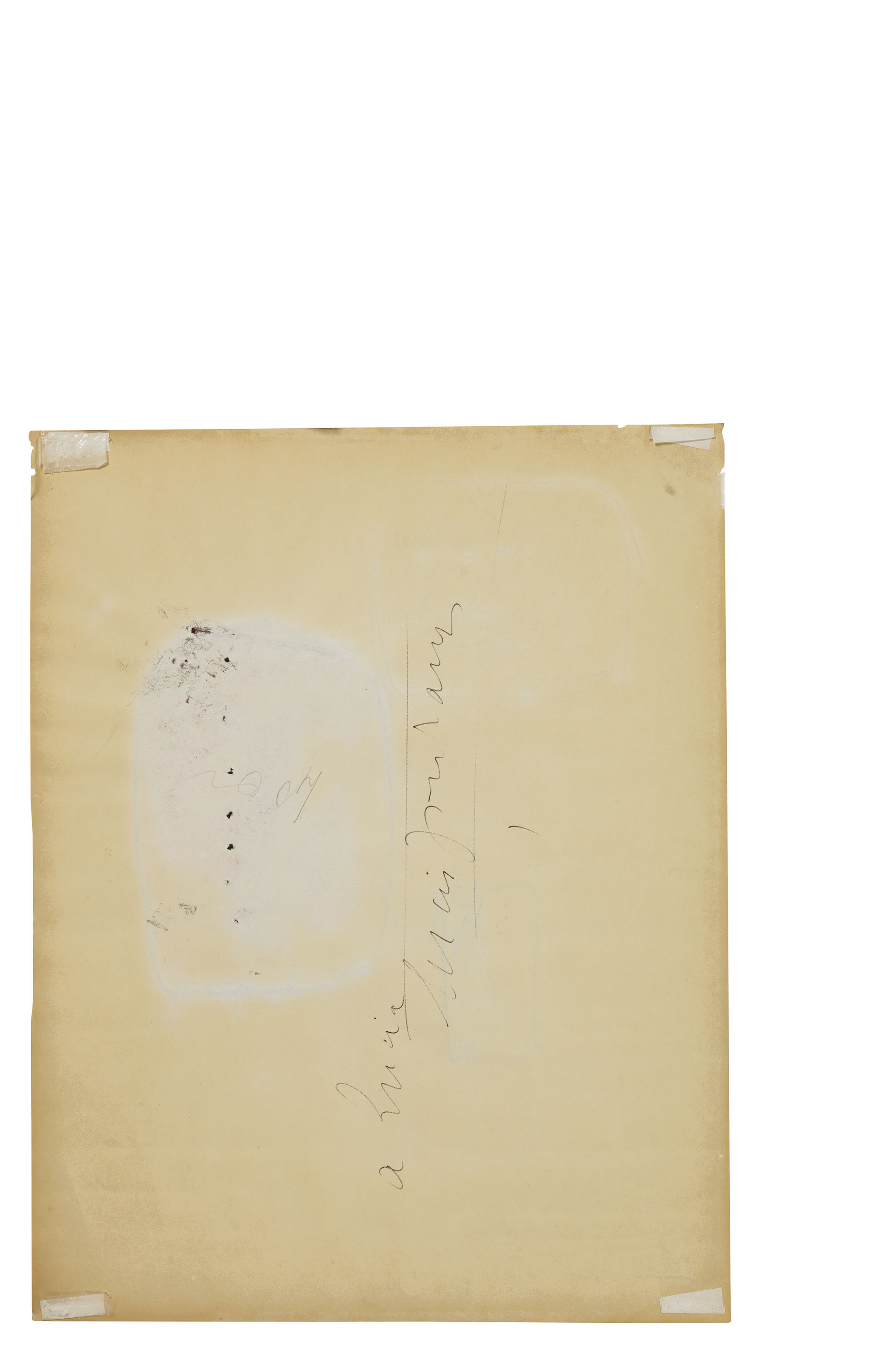 Lucio Fontana — Studi per Concetto spaziale (Учеба для Кончетто спазиале), изображение 2